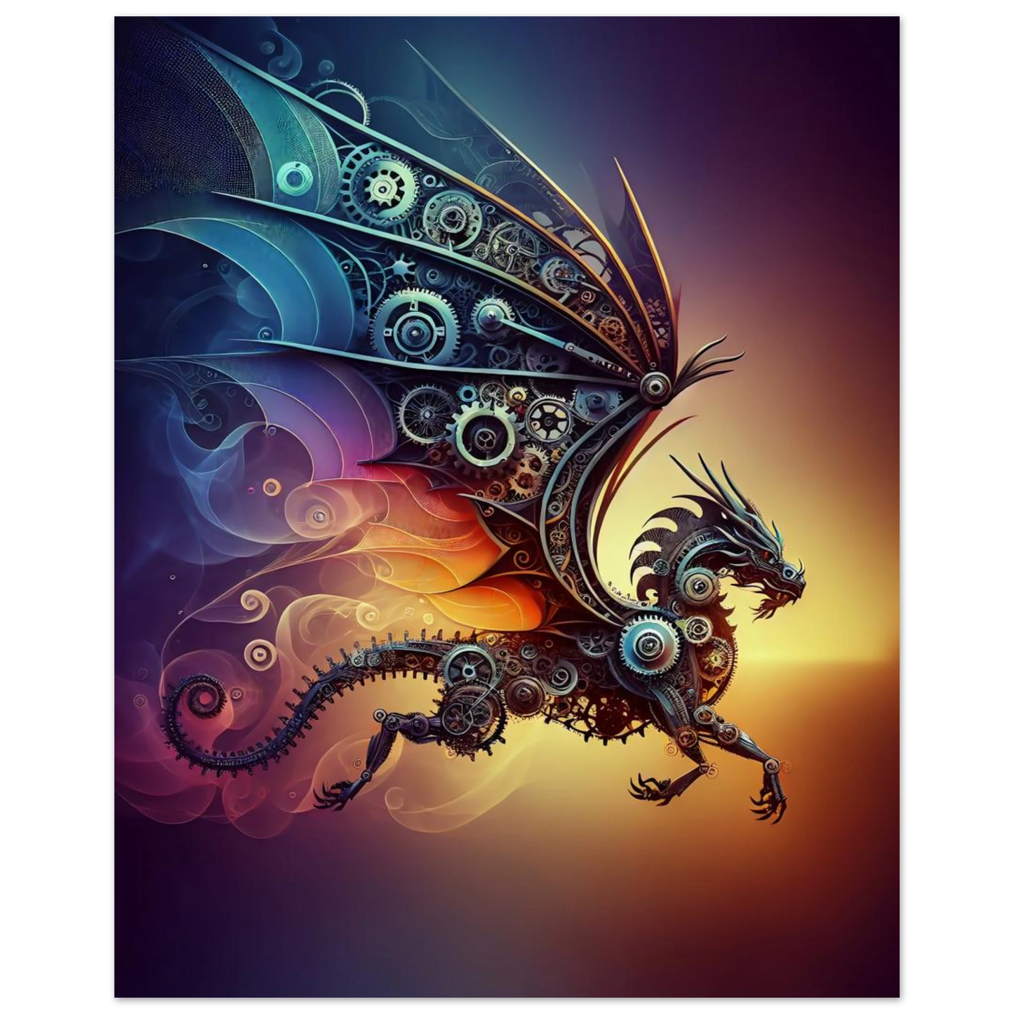 Affiche Vakiart : Dragonsynthèse maquette