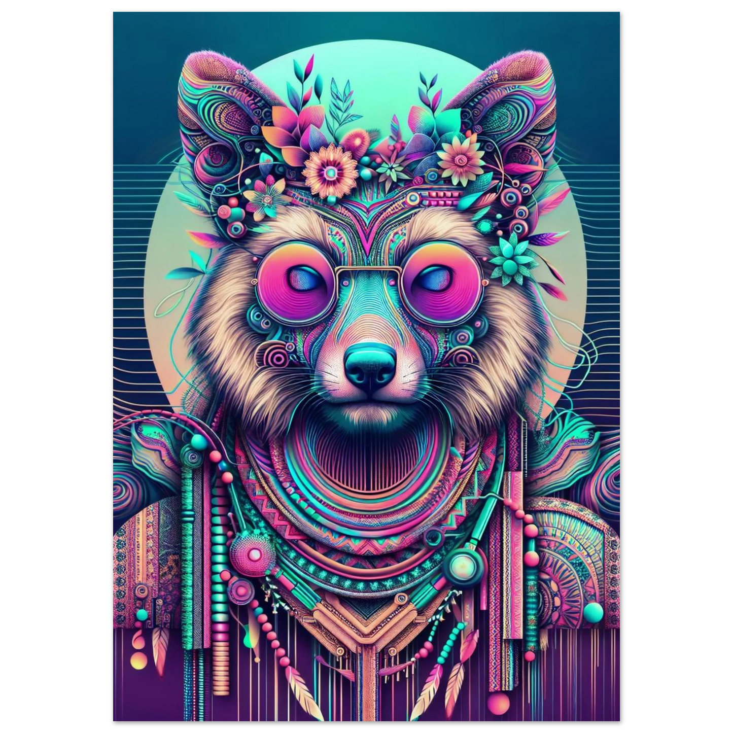 Poster Vakiart : Renard Mystique maquette
