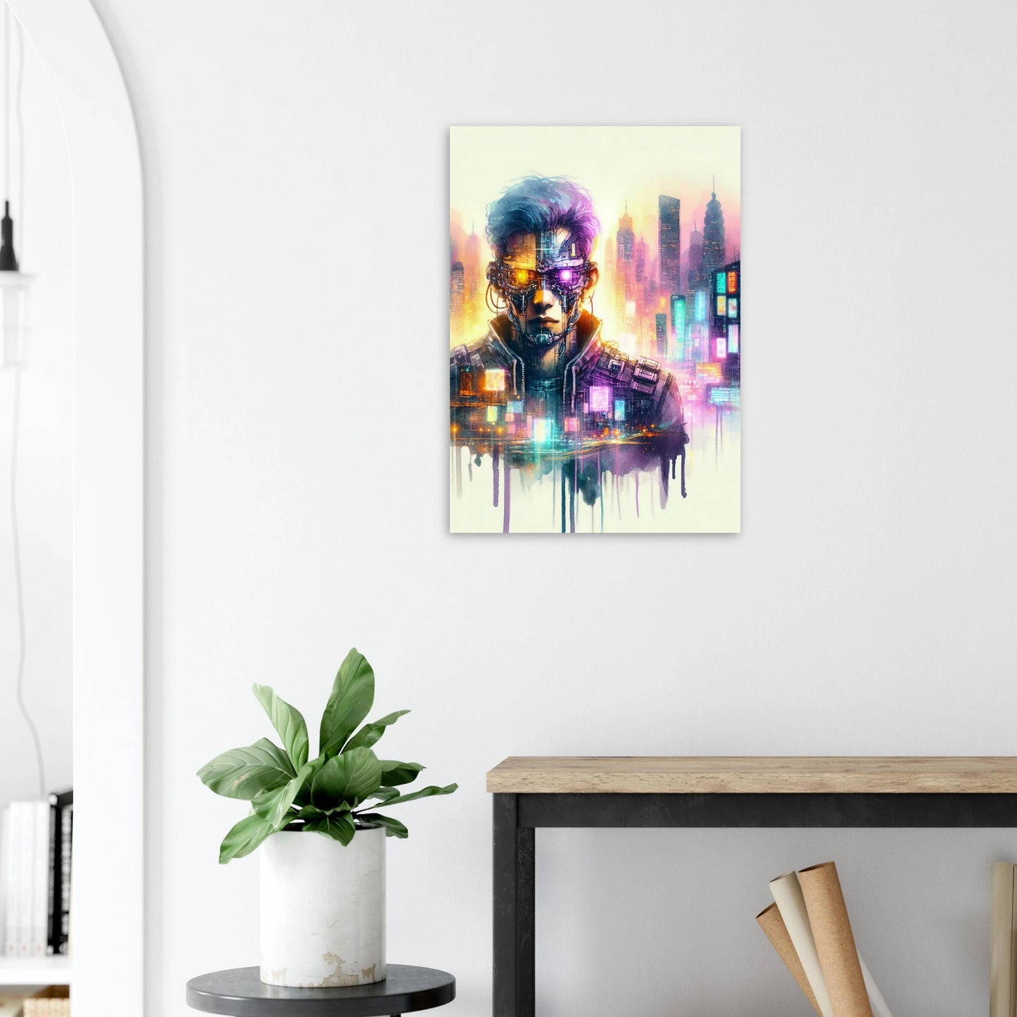 Affiche Vakiart : CyberFutur maquette