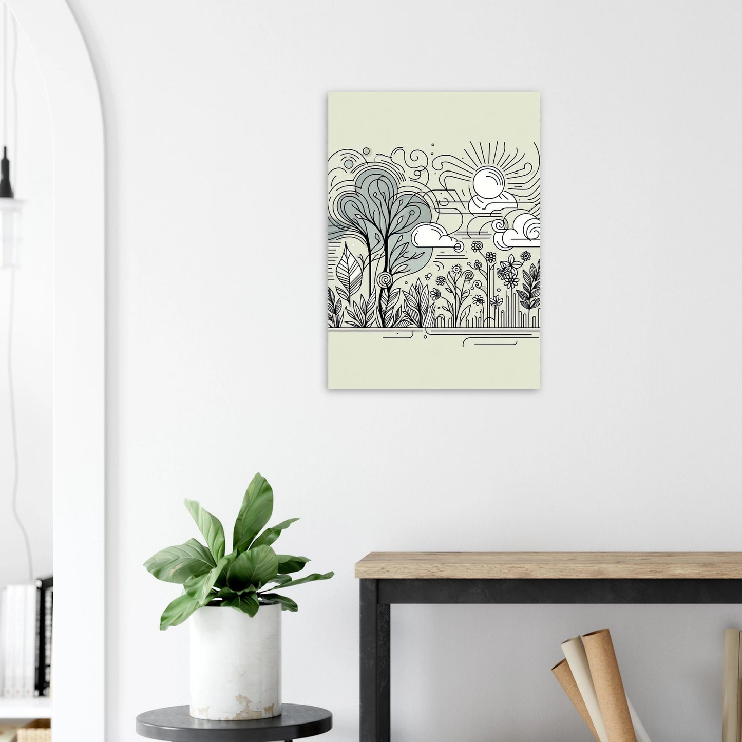 Poster Vakiart : Élégance Sylvestre maquette