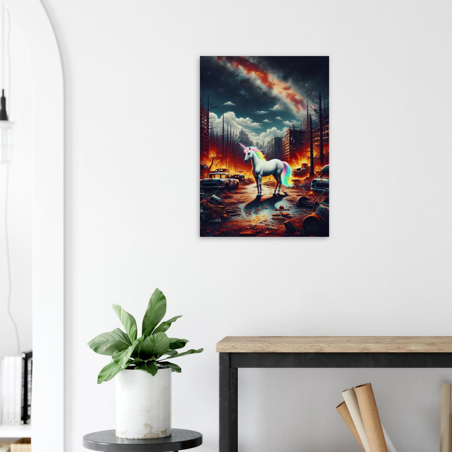 Affiche Licorne Éternelle maquette