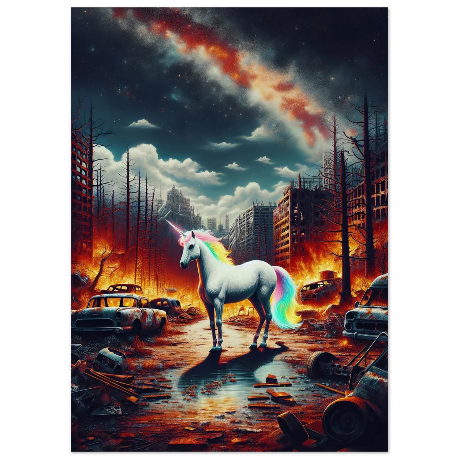 Poster Licorne Éternelle