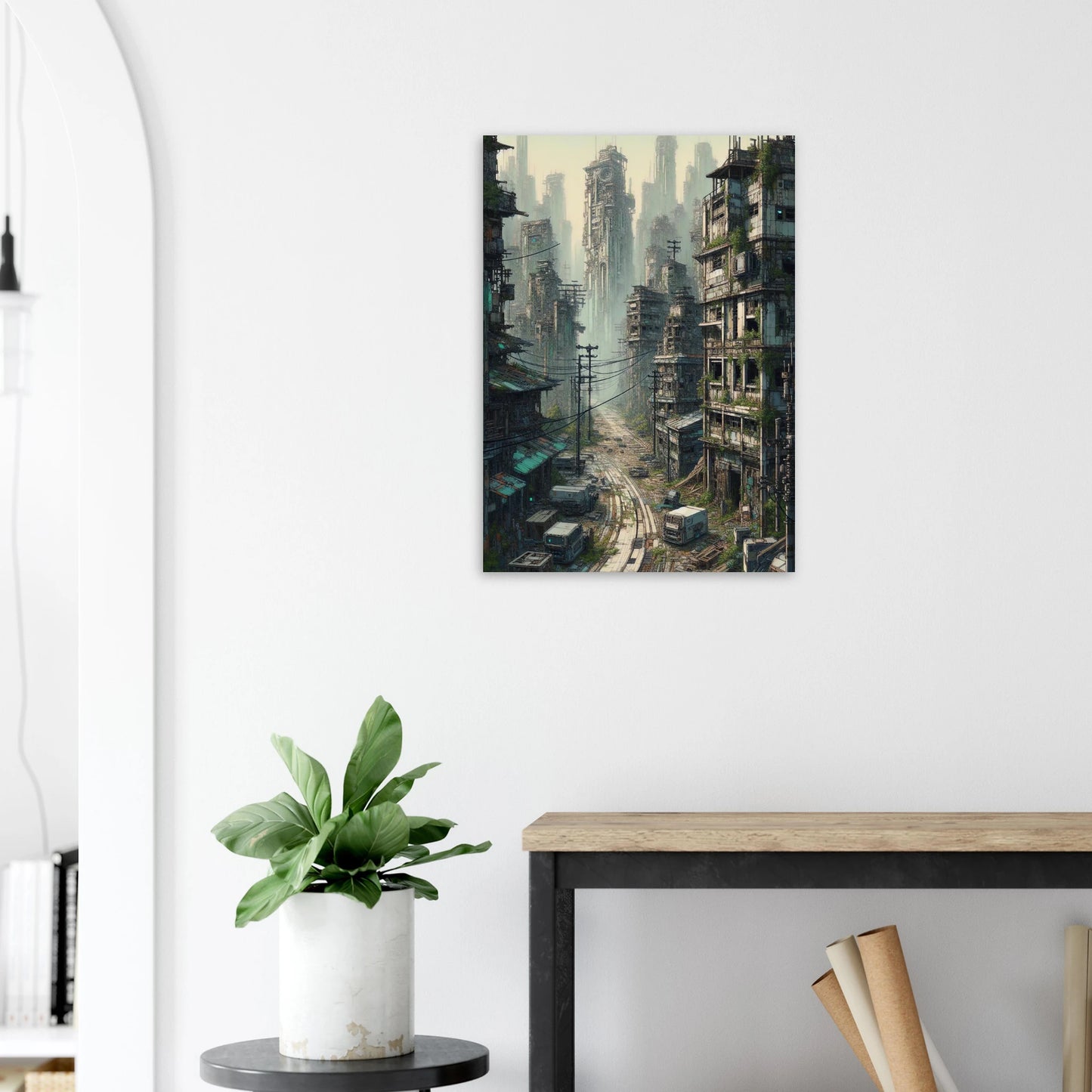 Affiche Vakiart : Verdure Déchue maquette