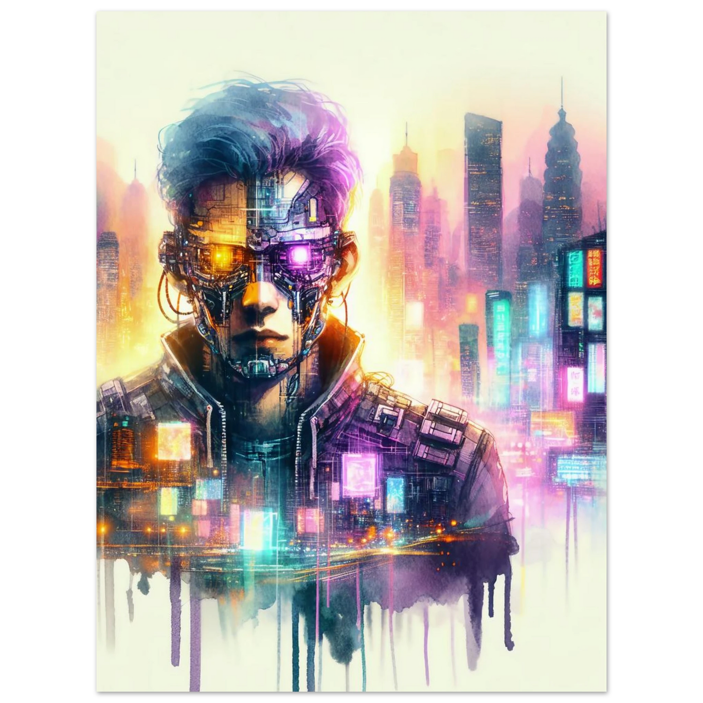 Affiche Vakiart : CyberFutur maquette