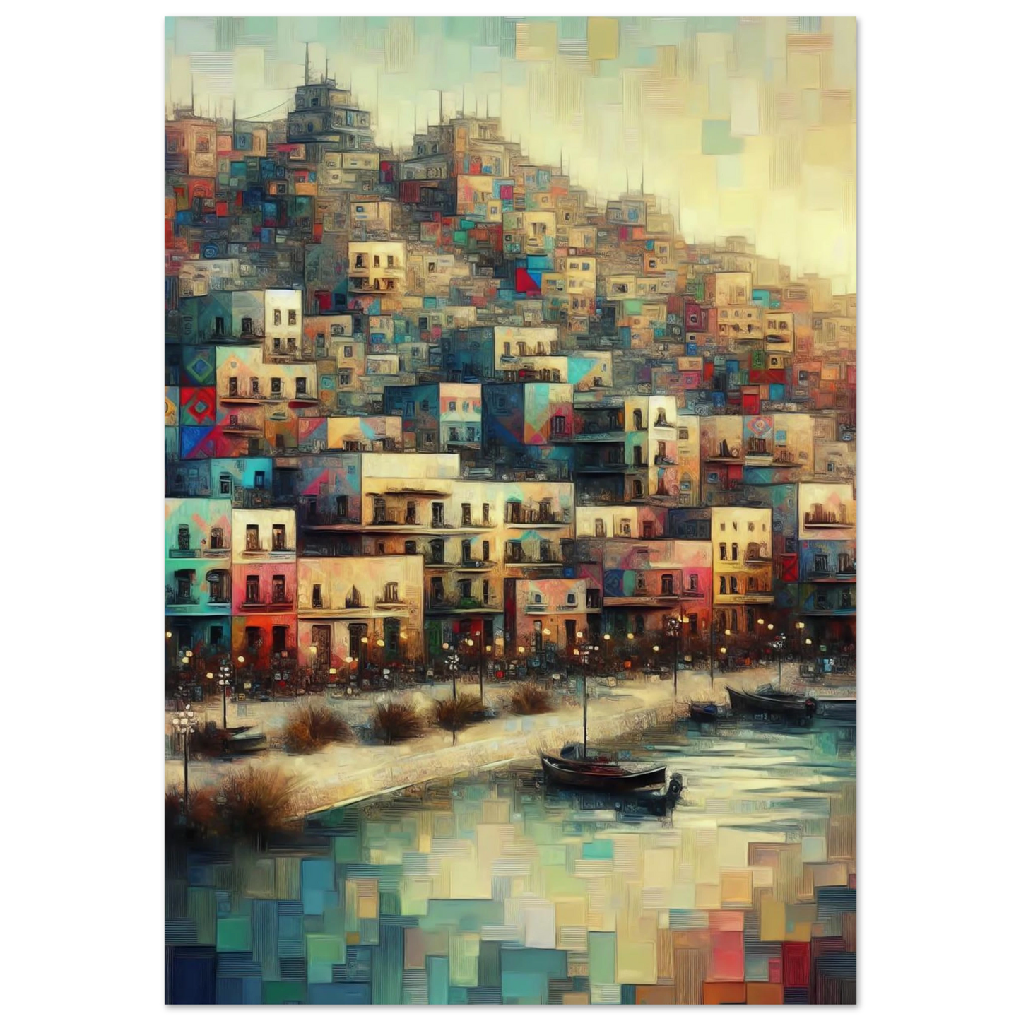 Affiche Vakiart : Rêve marin maquette