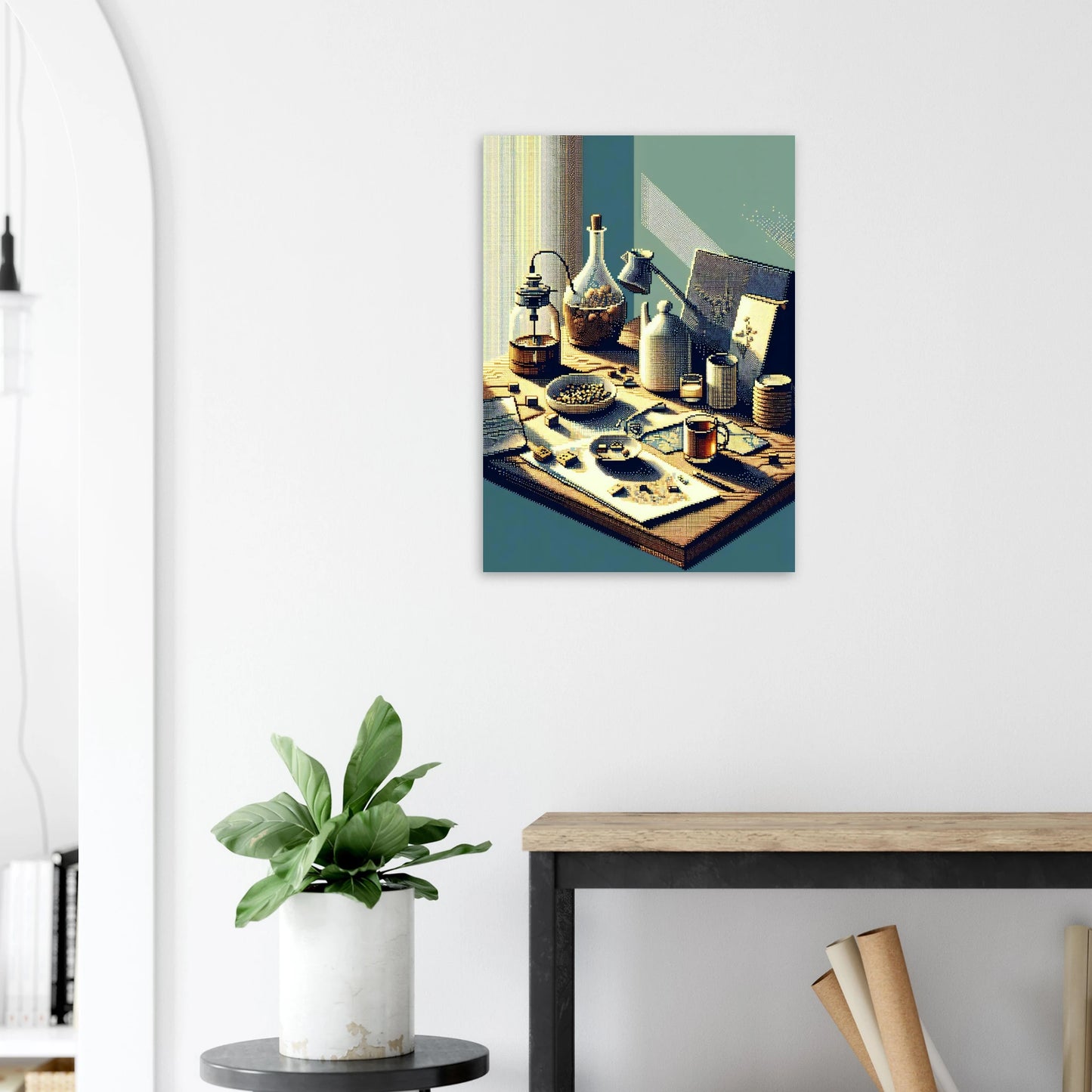 Affiche Vakiart : Mosaïque Quotidienne maquette