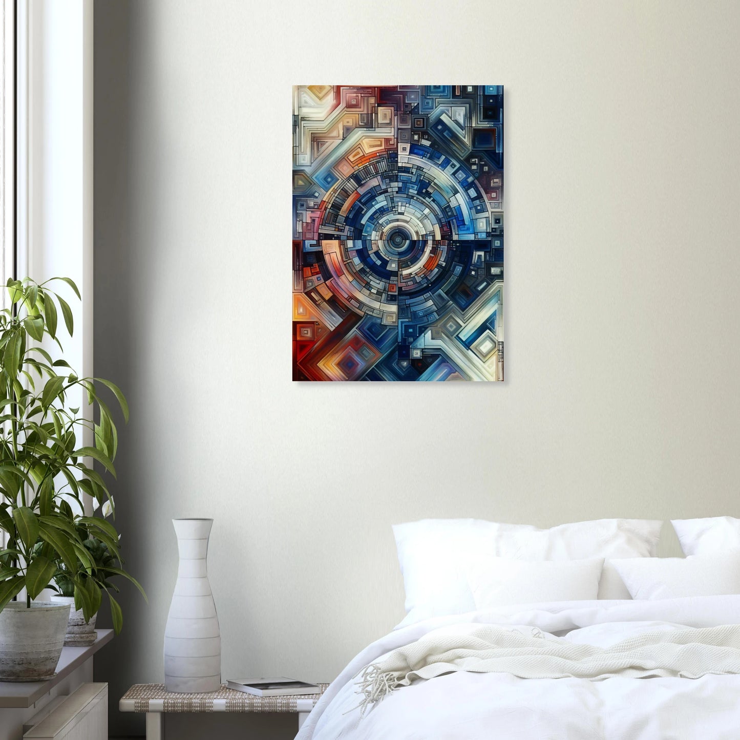 Affiche Vakiart : Cosmogeométrie maquette
