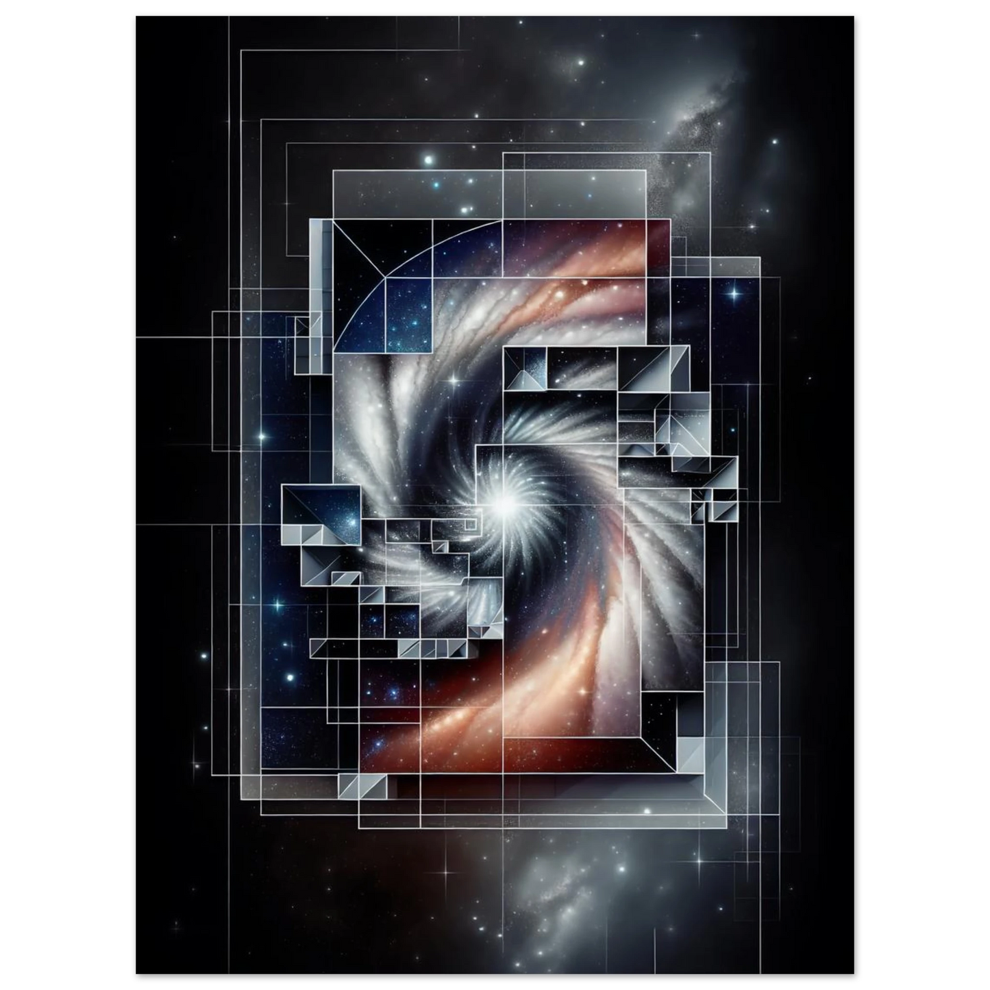 Poster Galaxie Éternelle