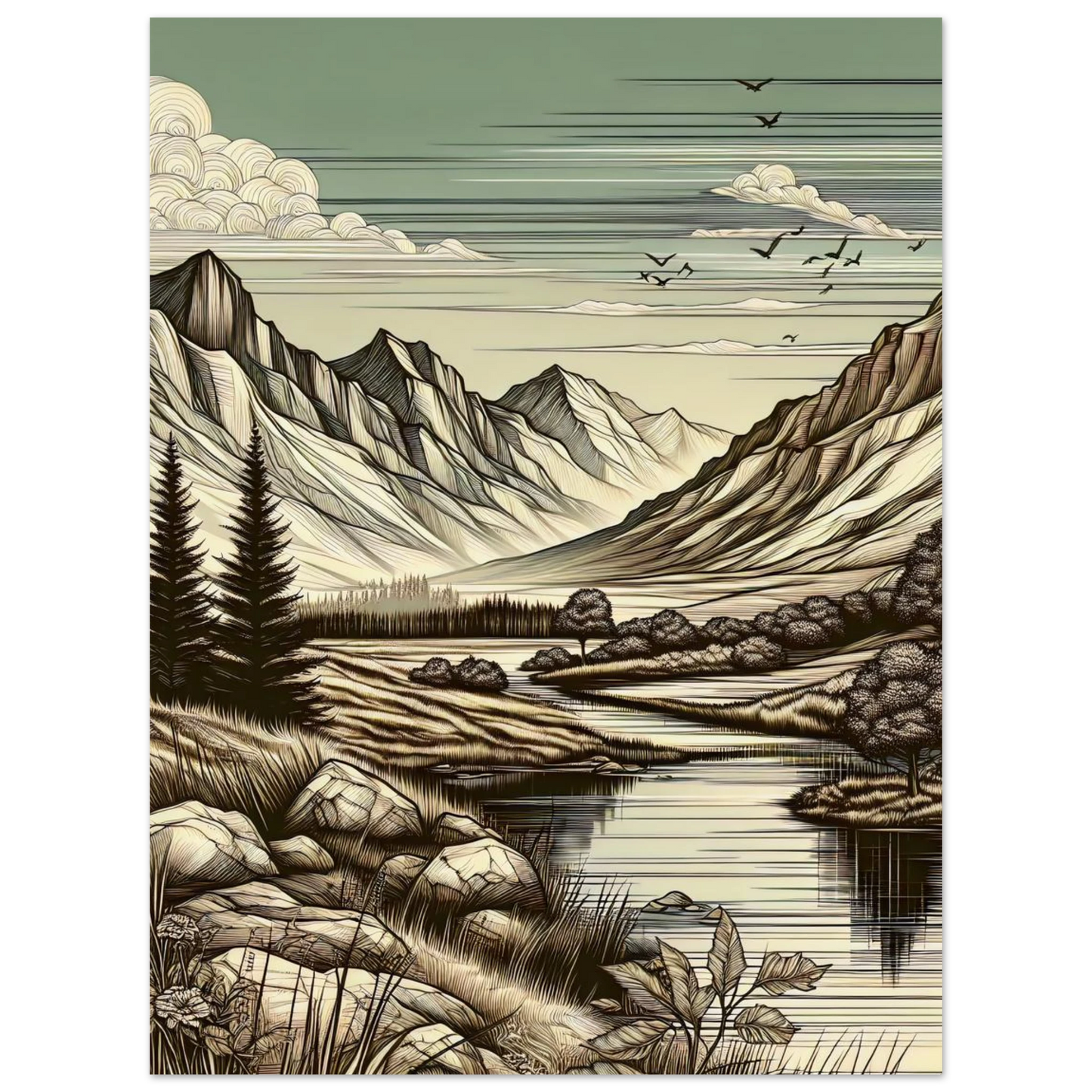 Affiche Évasion Sauvage