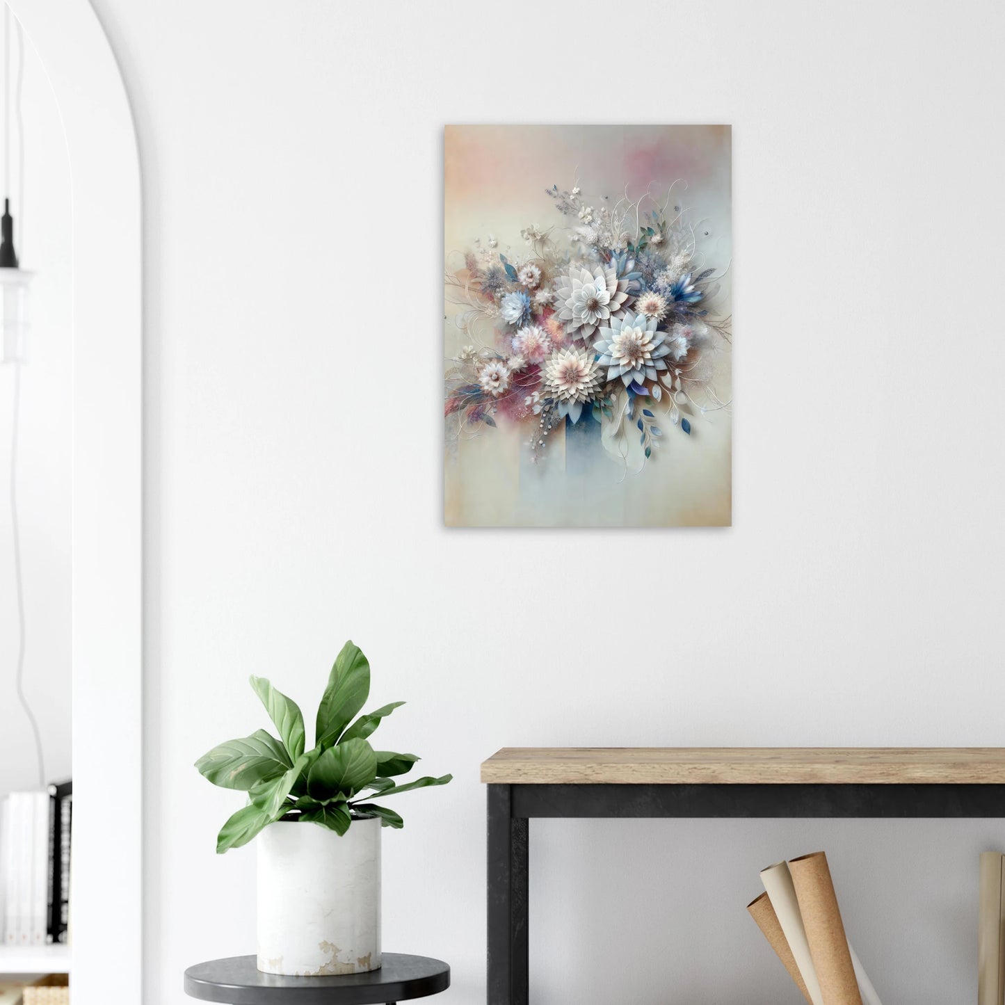 Poster Vakiart : Élégance éthérée maquette