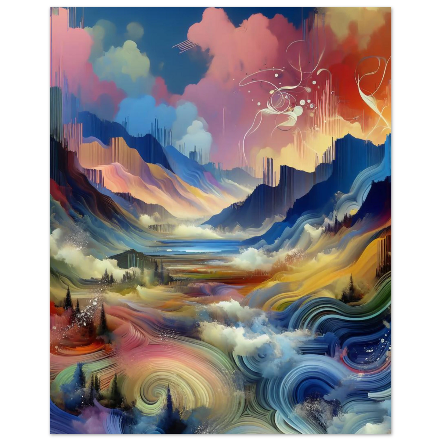 Poster Rêve Éthéré