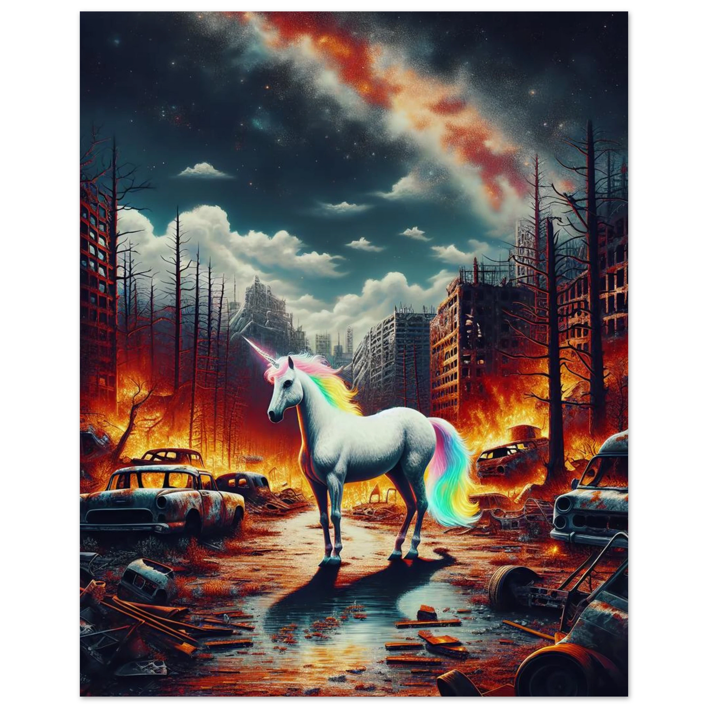 Affiche Licorne Éternelle
