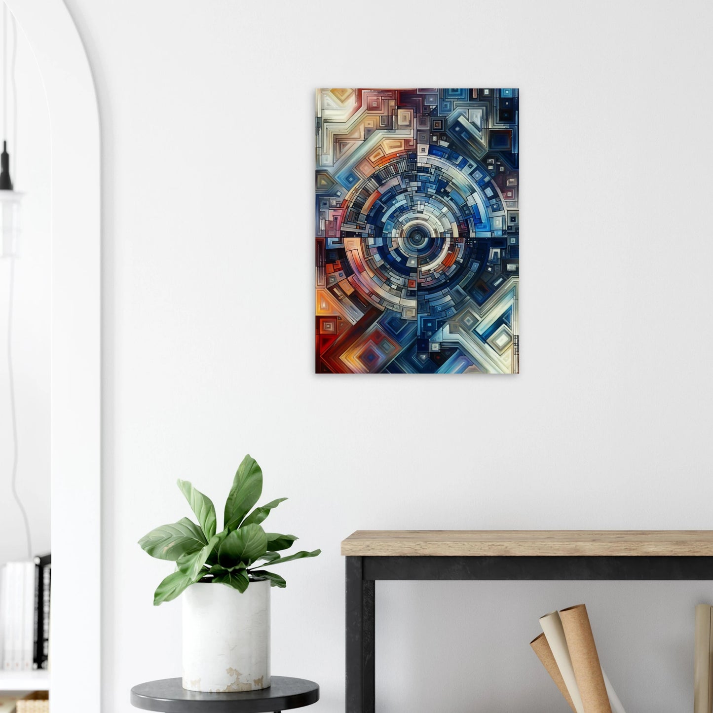 Poster Vakiart : Cosmogeométrie maquette