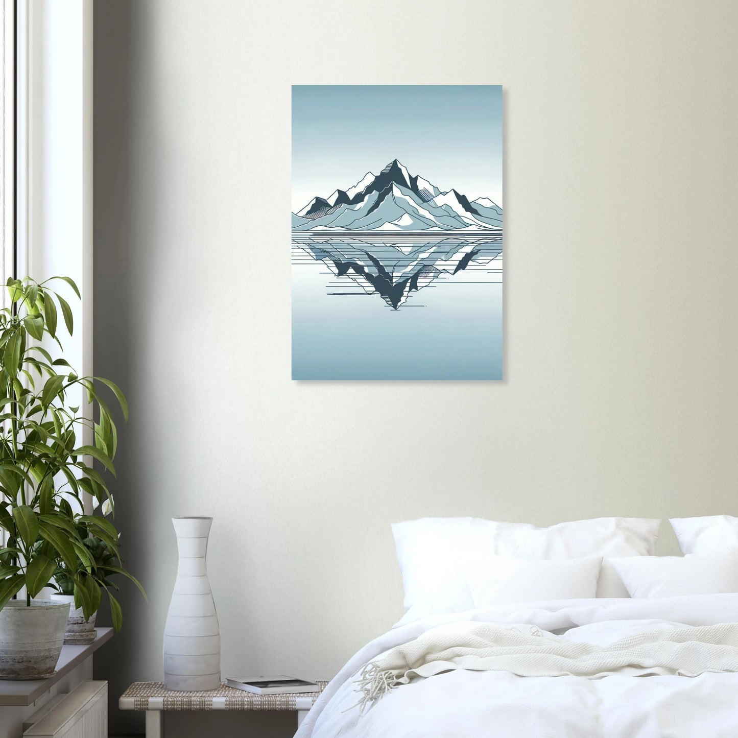 Affiche Vakiart : Reflet Minimal maquette
