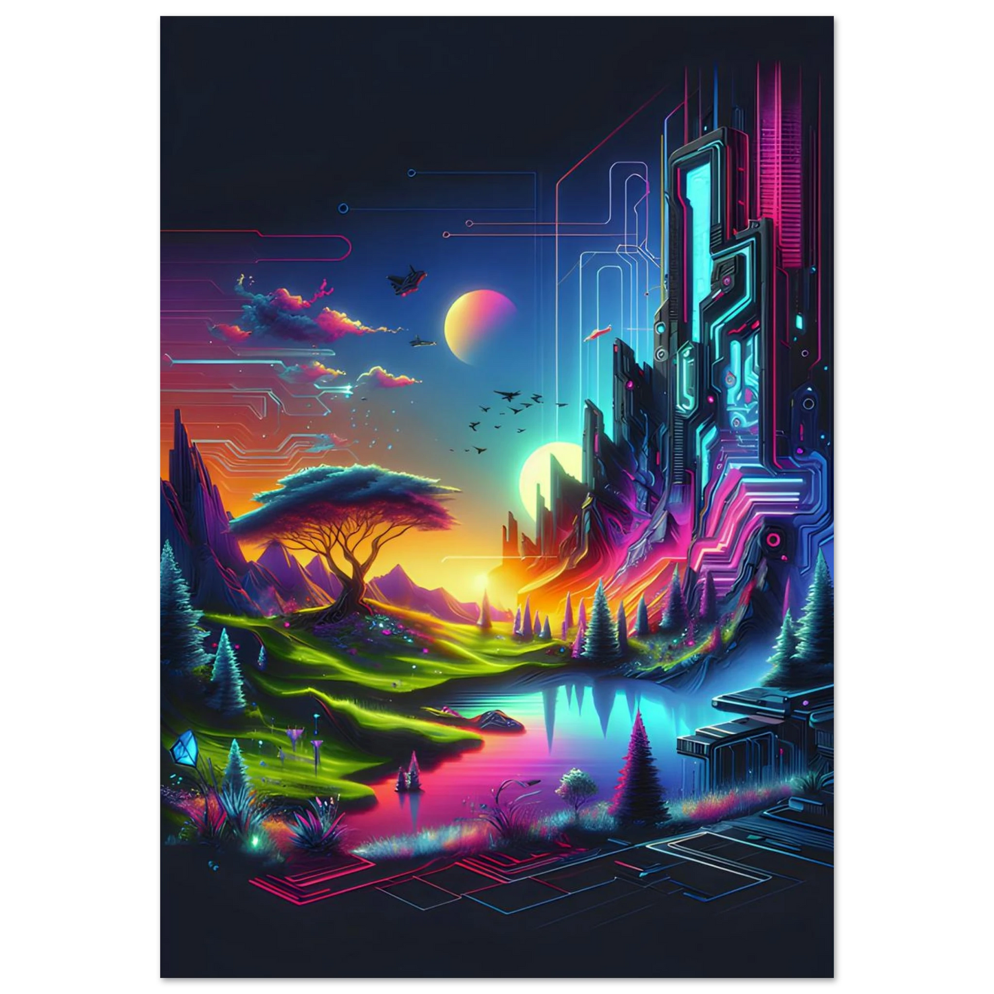 Affiche Vakiart : Éclats d'Ère maquette