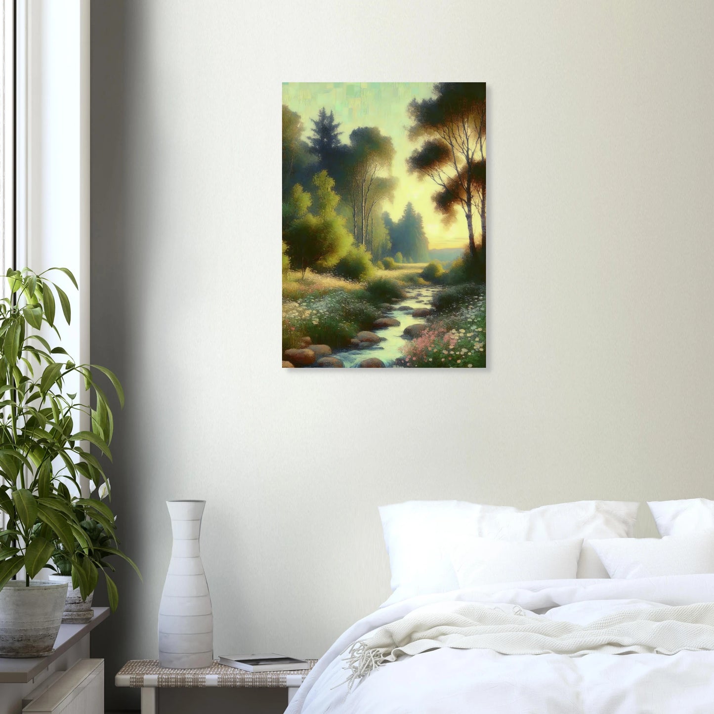 Affiche Vakiart : Matin Douce maquette