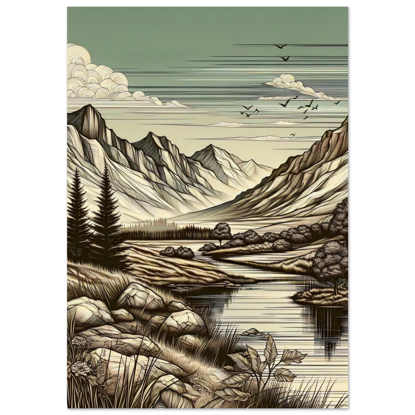 Affiche Évasion Sauvage