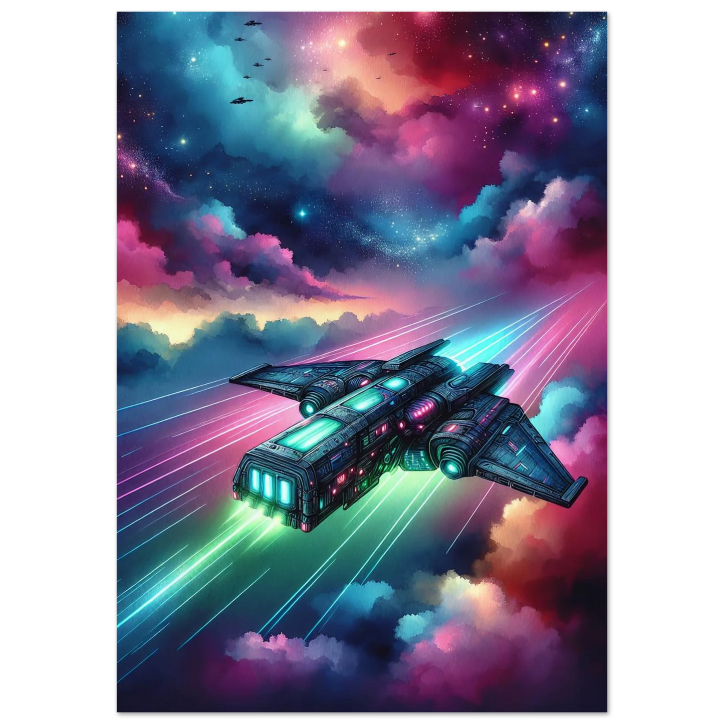 Cosmos Cybernétiques | Poster - Vakiart