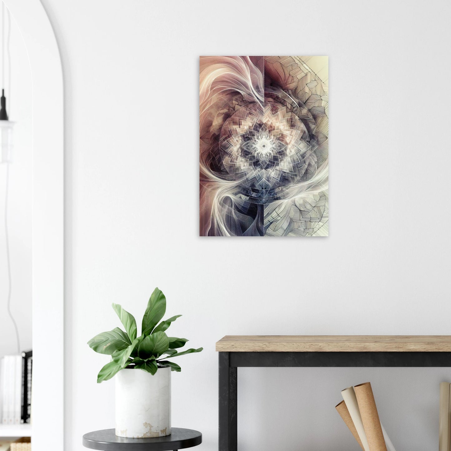 Affiche Vakiart : Évanescence maquette
