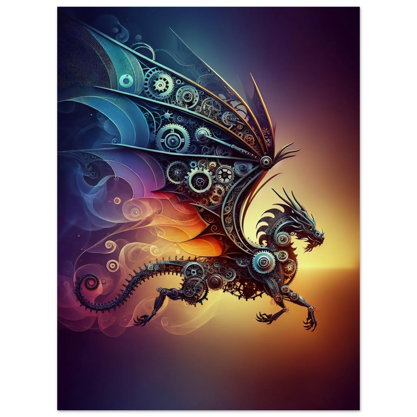 Affiche Vakiart : Dragonsynthèse maquette