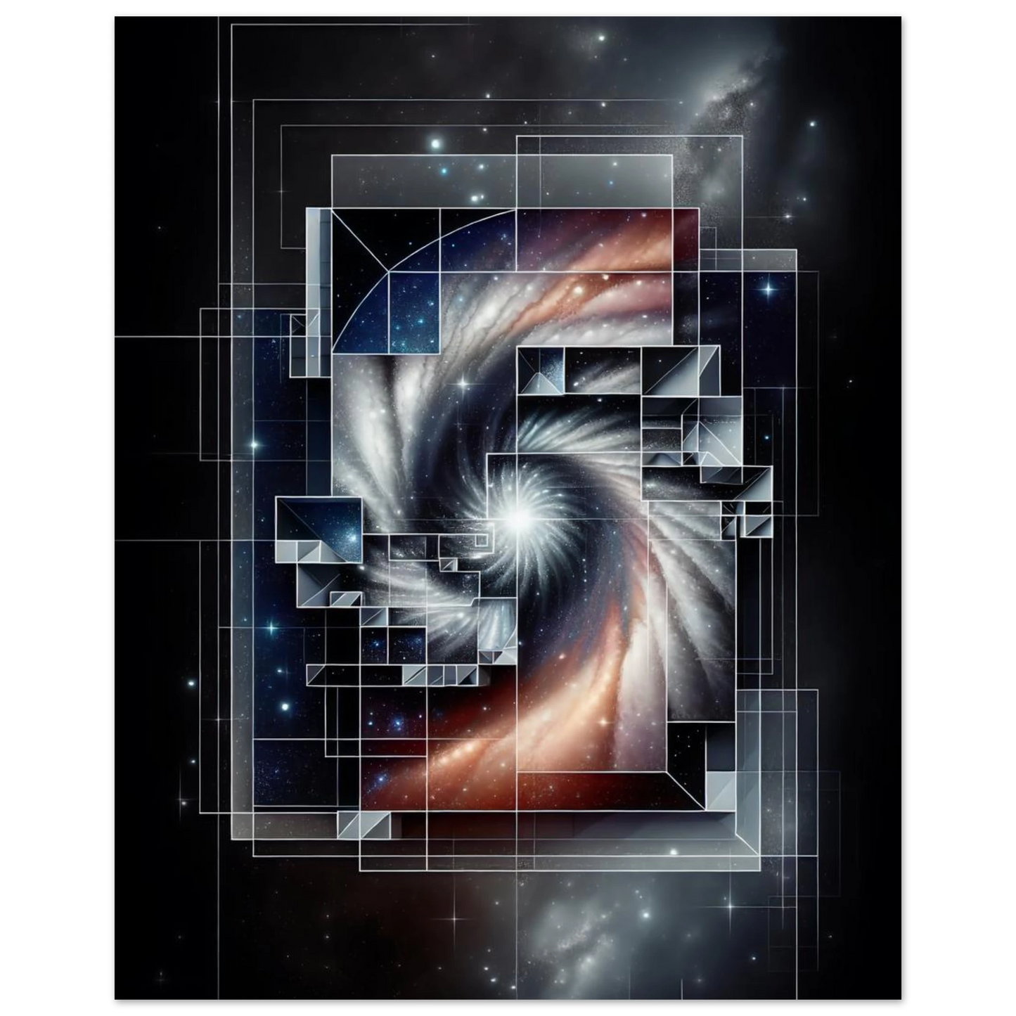 Poster Galaxie Éternelle