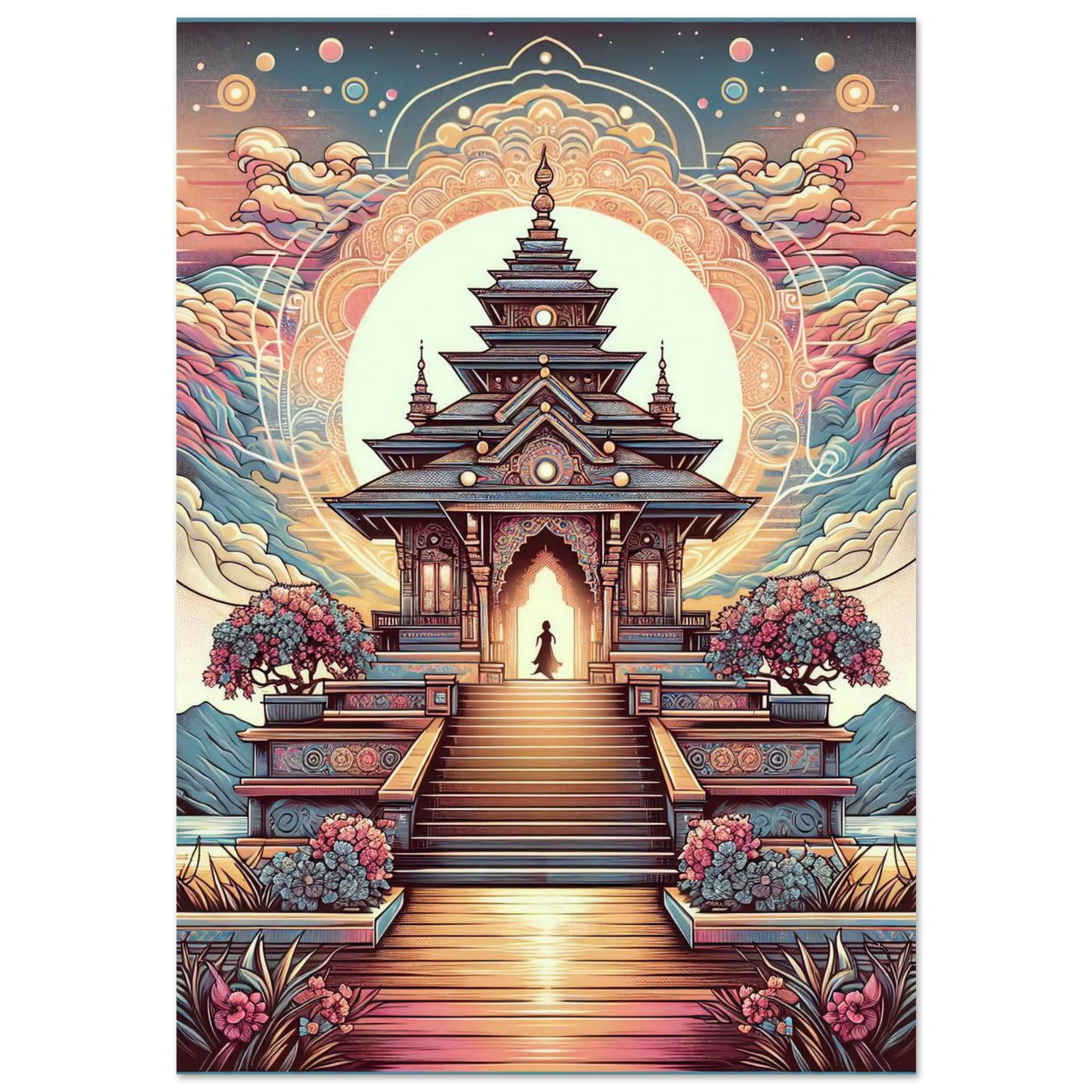 Affiche Temple Enchanté