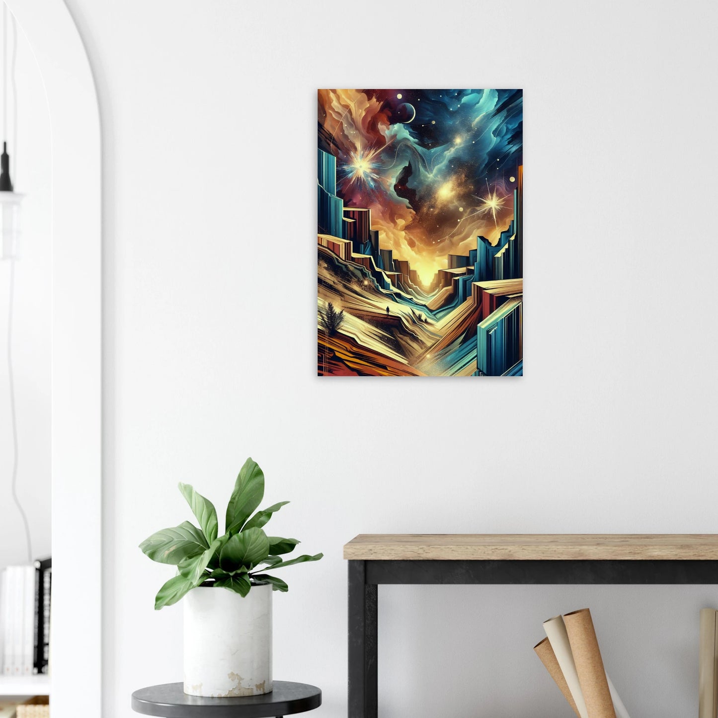 Affiche Canyon Cosmique