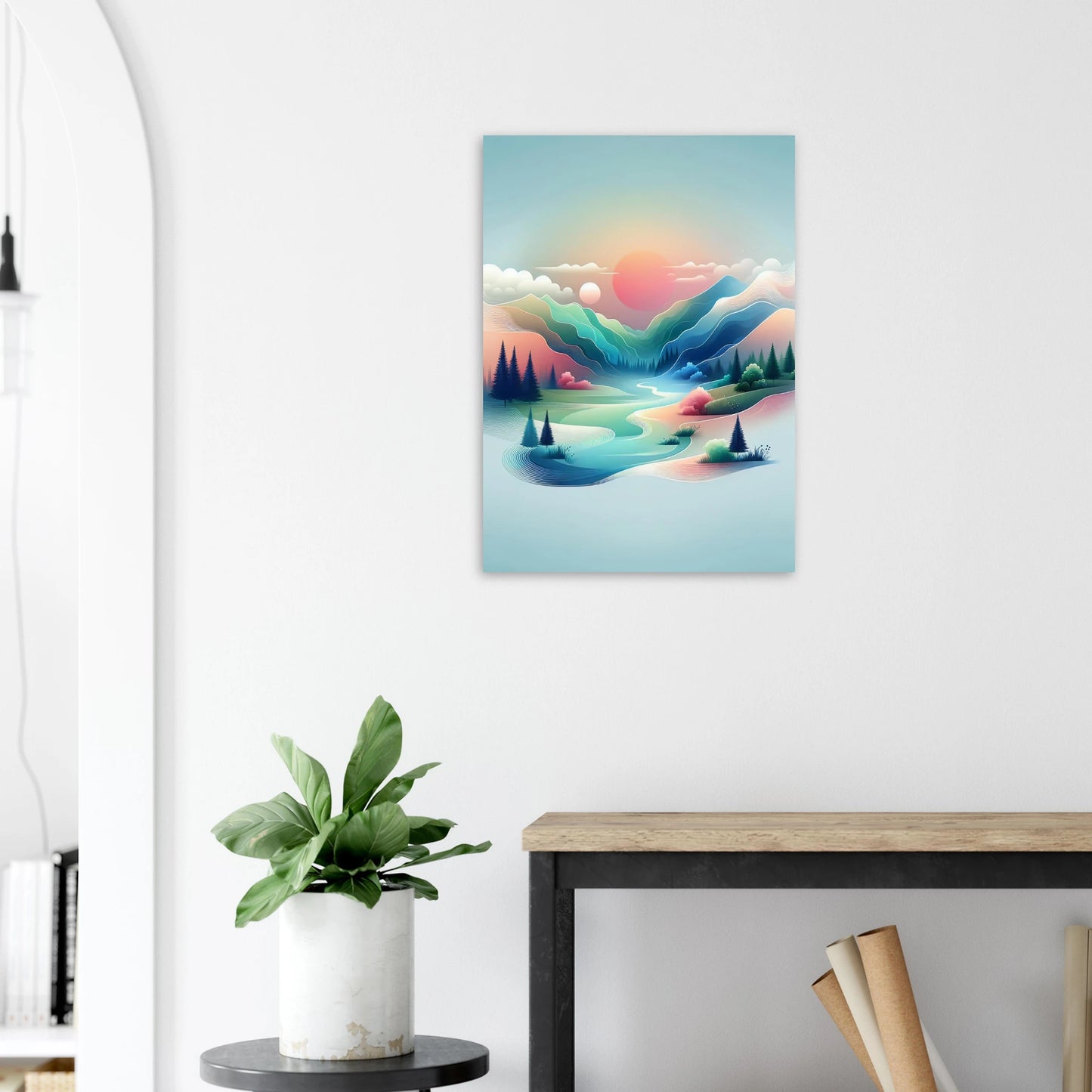 Poster Vakiart : Rêves Émeraudes maquette