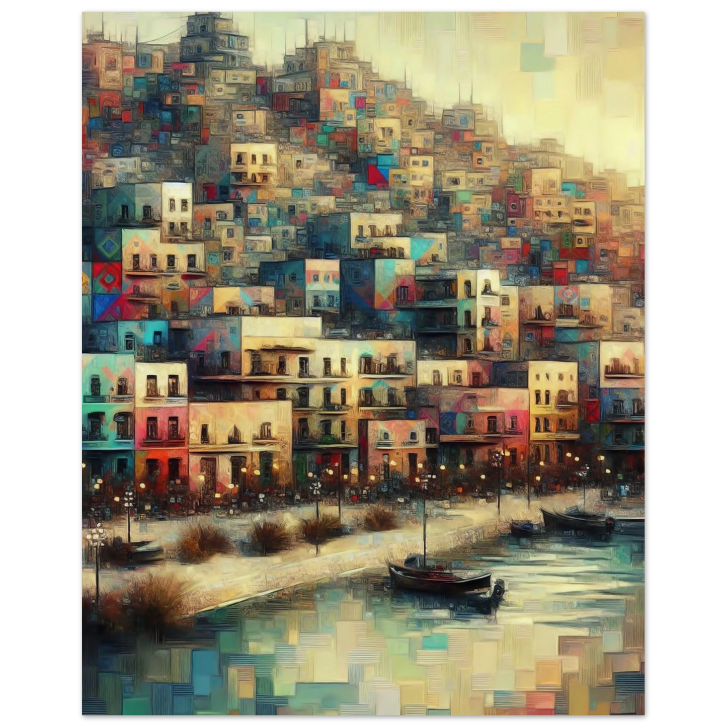 Affiche Vakiart : Rêve marin maquette