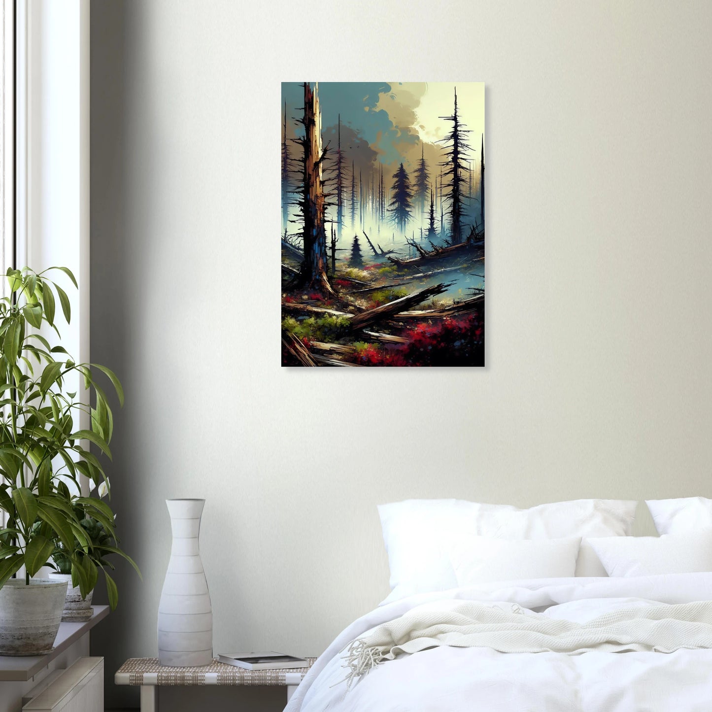 Poster Forêt Post-Apocalyptique