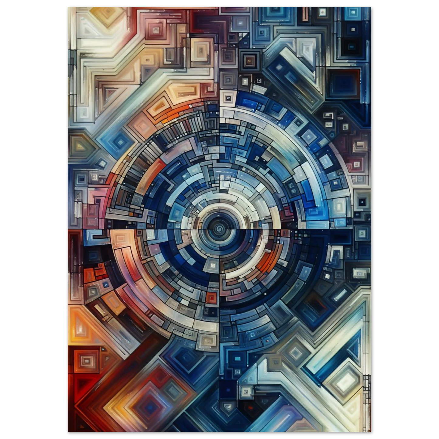 Poster Vakiart : Cosmogeométrie maquette
