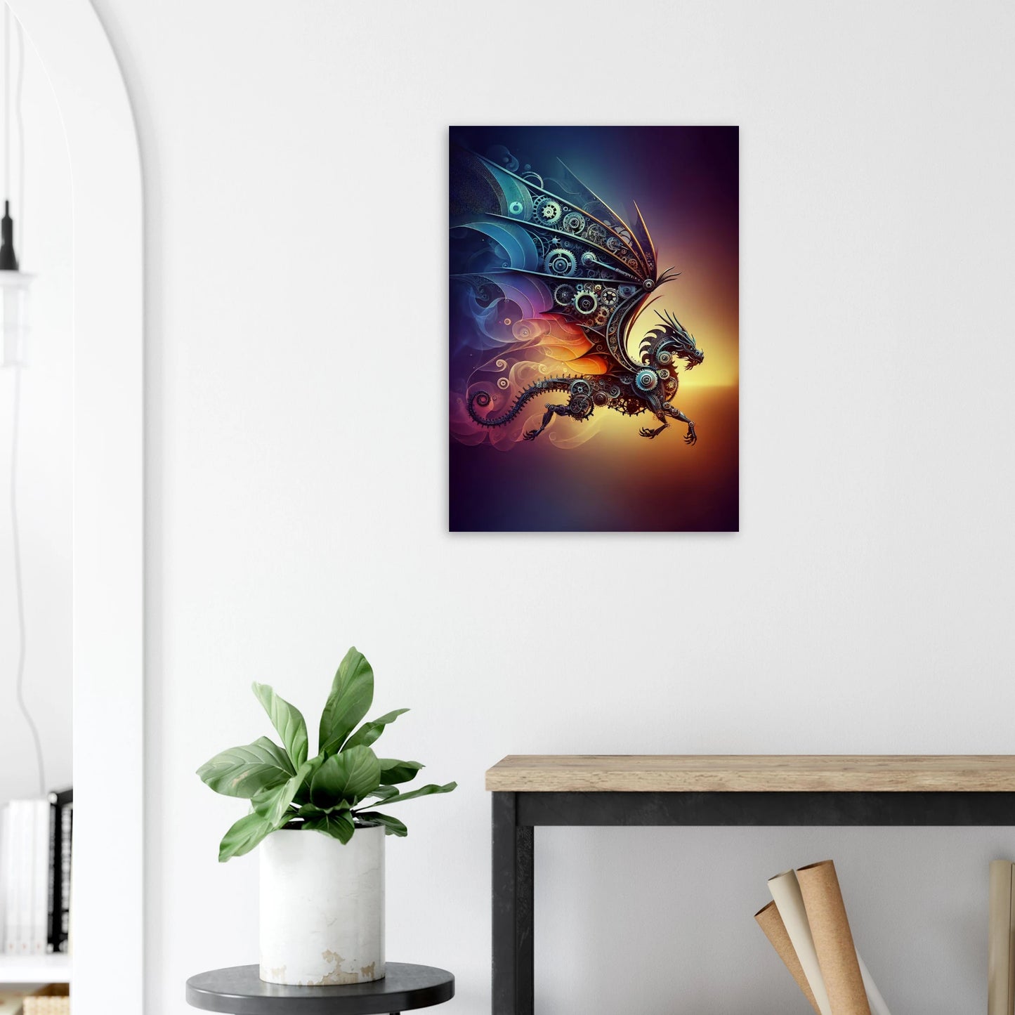 Affiche Vakiart : Dragonsynthèse maquette