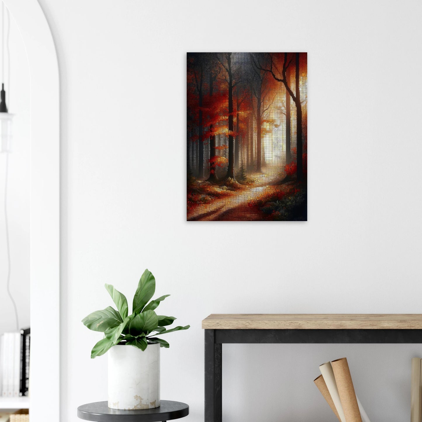 Poster Vakiart : Automne Éthérée maquette