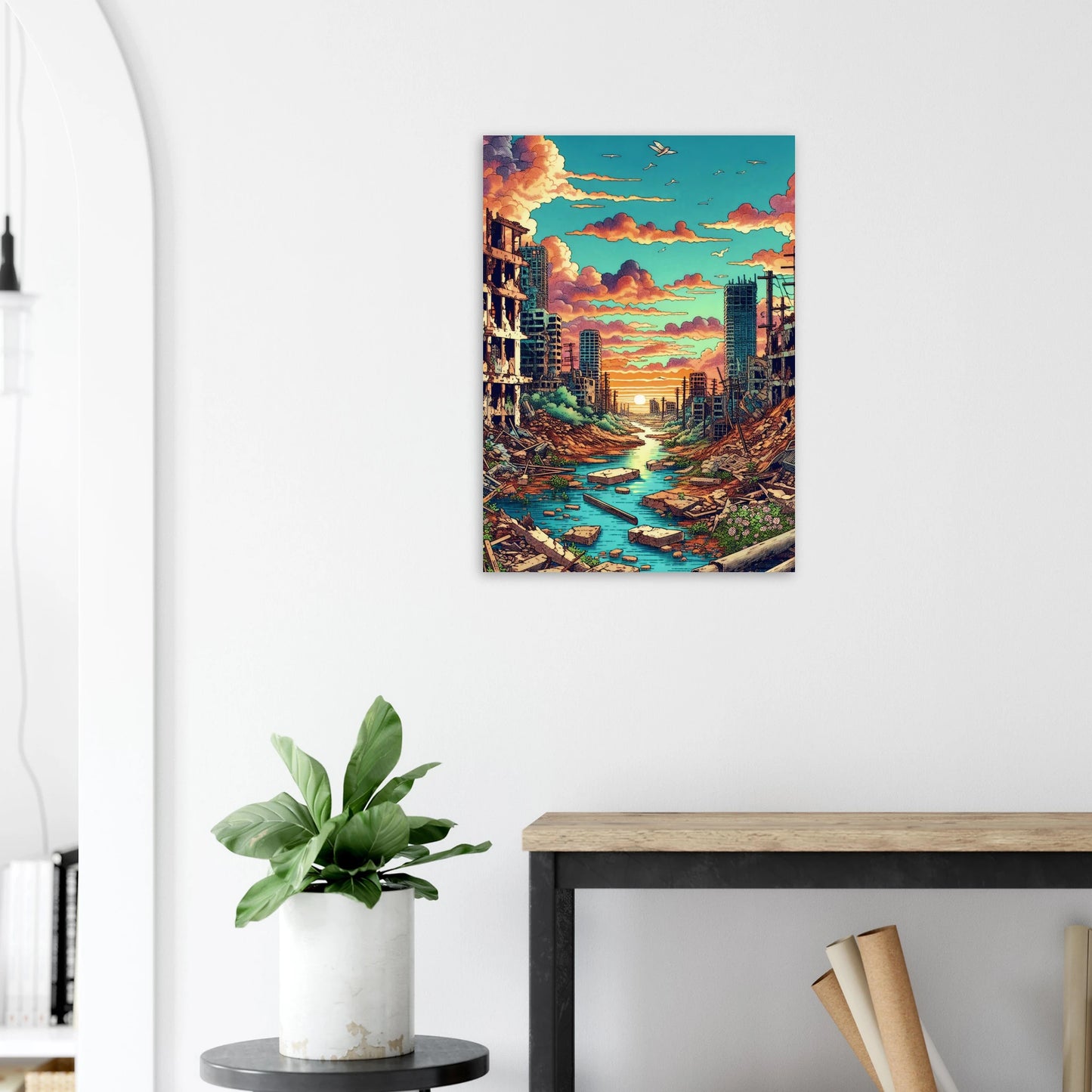 Affiche Vakiart : Après l'Apocalypse maquette