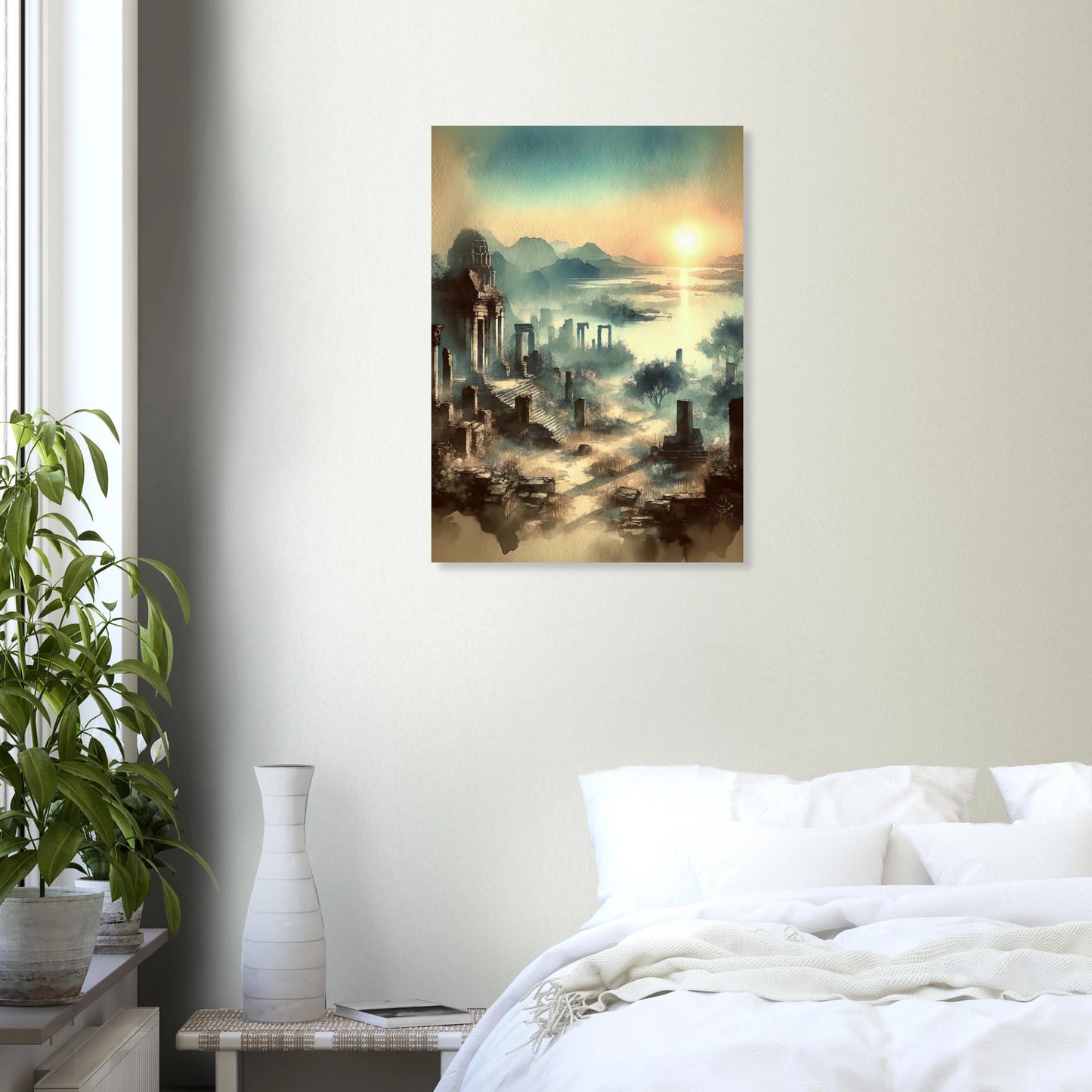 Affiche Ruines Mystiques maquette