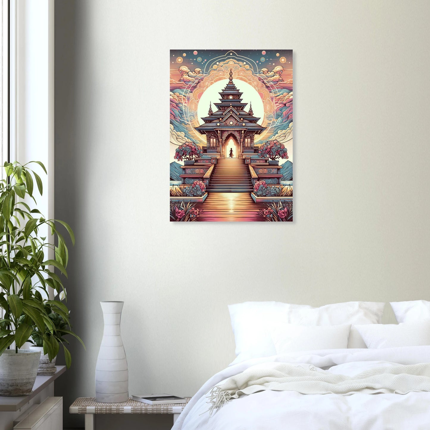Poster Temple Enchanté