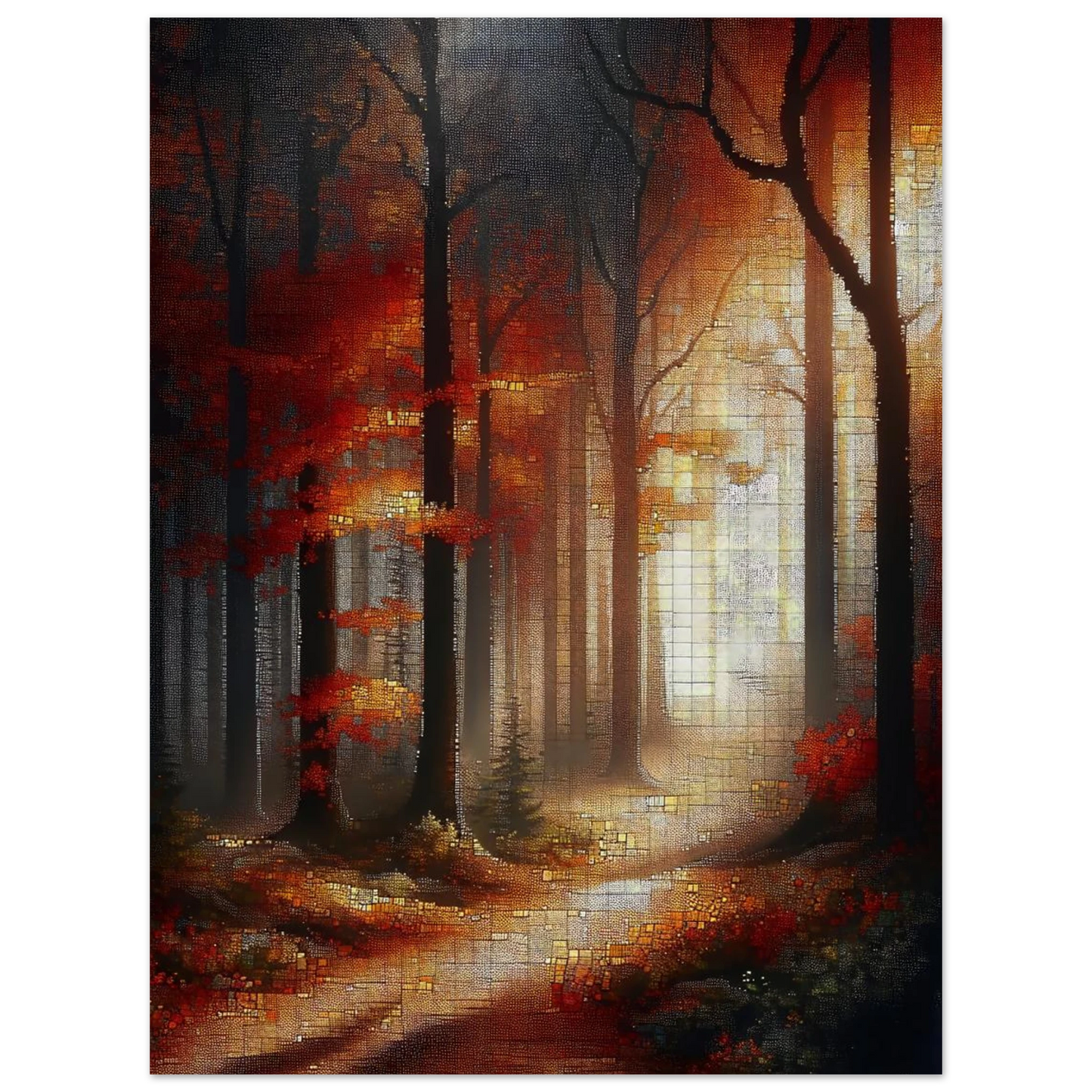 Poster Vakiart : Automne Éthérée maquette