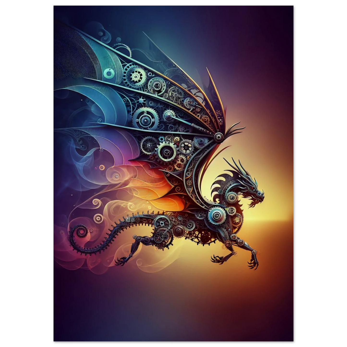 Poster Vakiart : Dragonsynthèse maquette