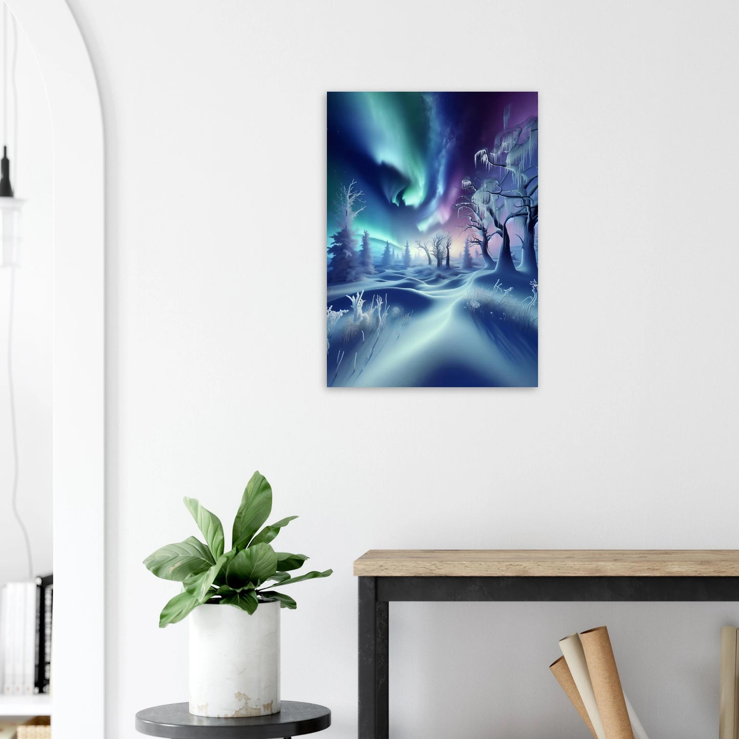 Poster Vakiart : Neige mystique maquette