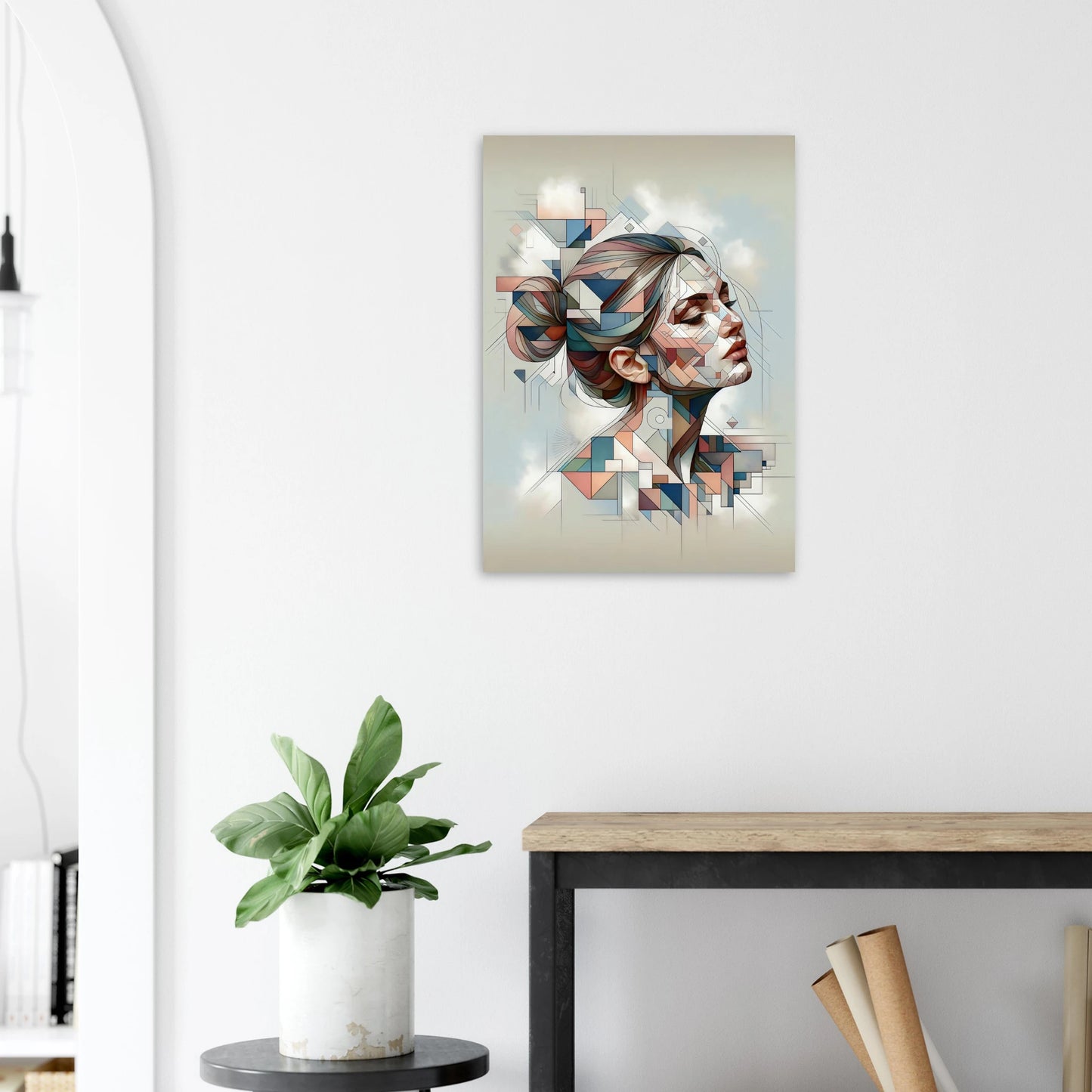 Affiche Rêve Cubiste maquette