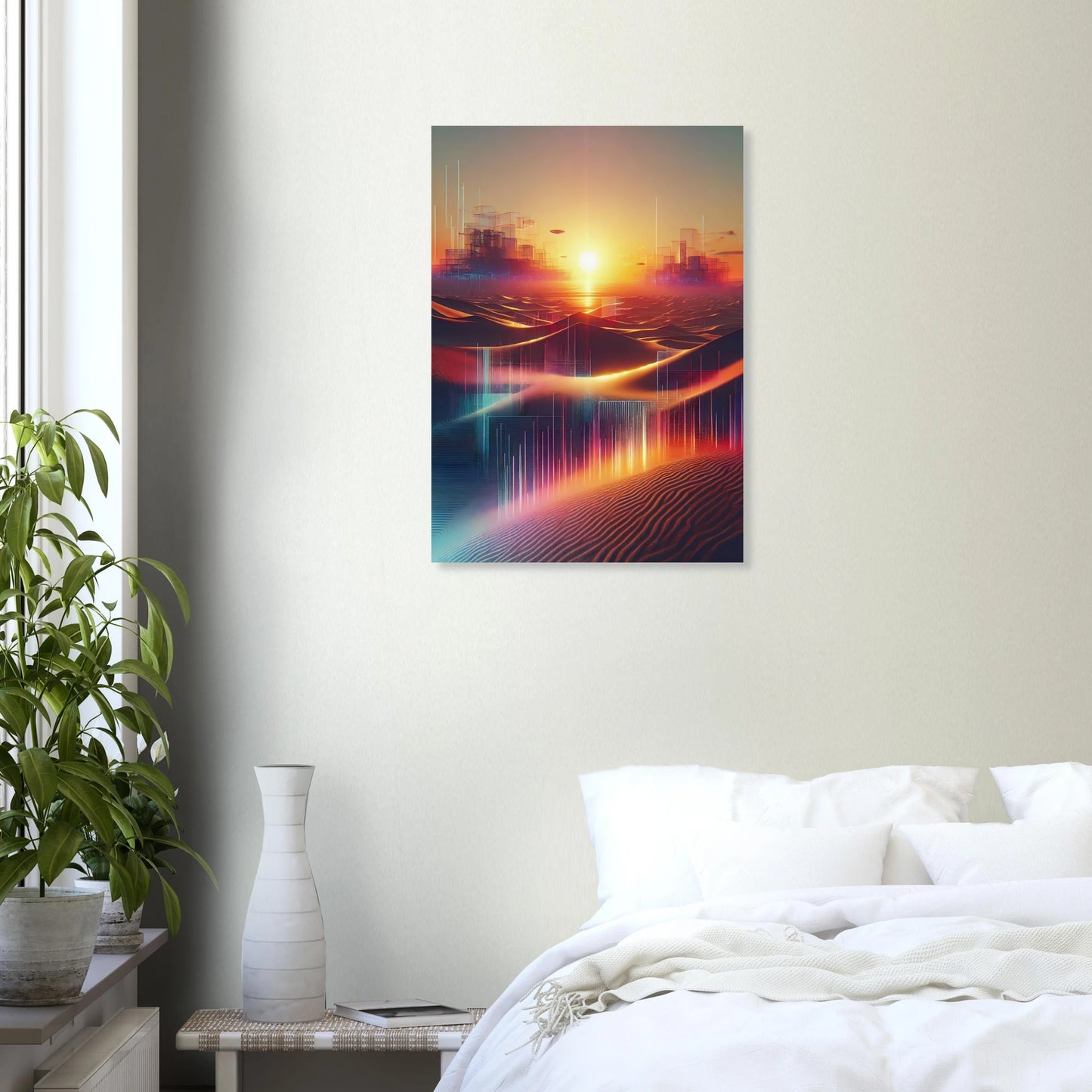 Poster Vakiart : Soleil Éclaté maquette