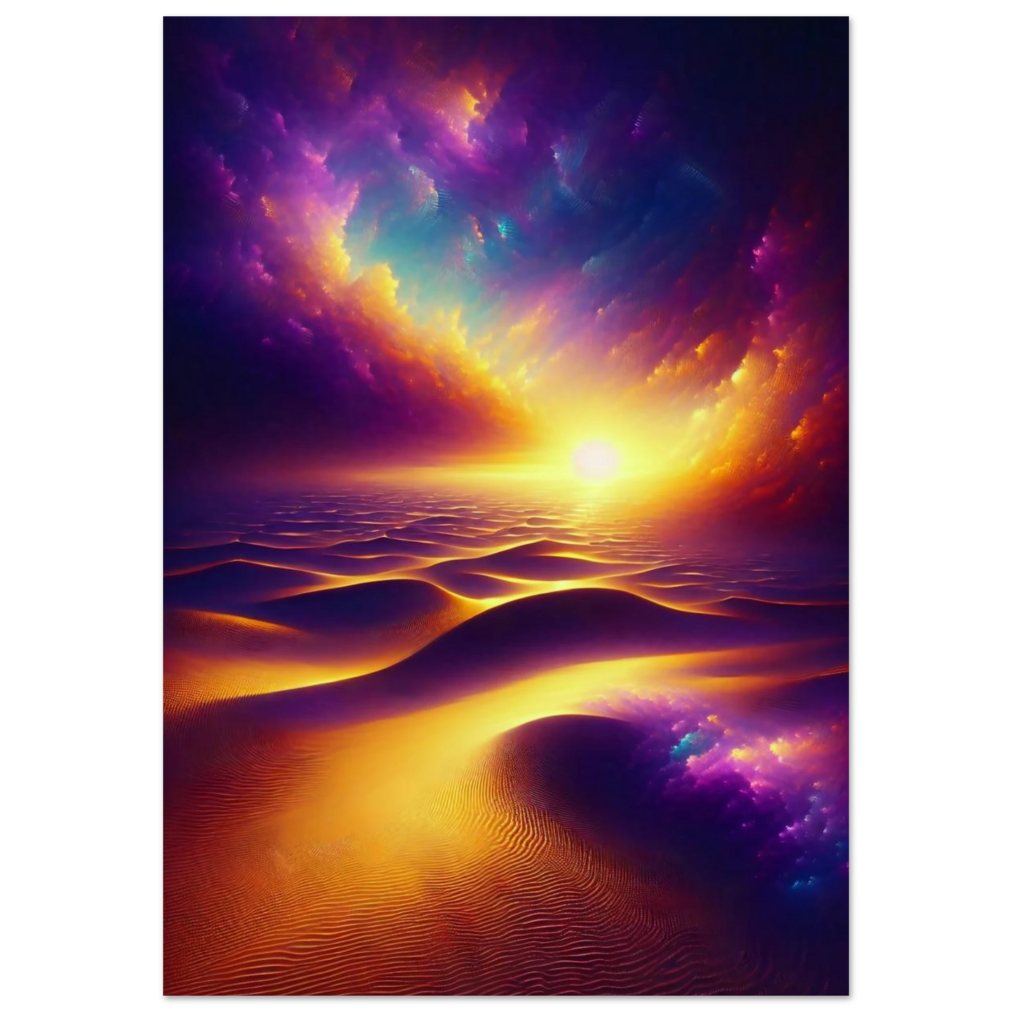Affiche Vakiart : Crépuscule Éthéré maquette