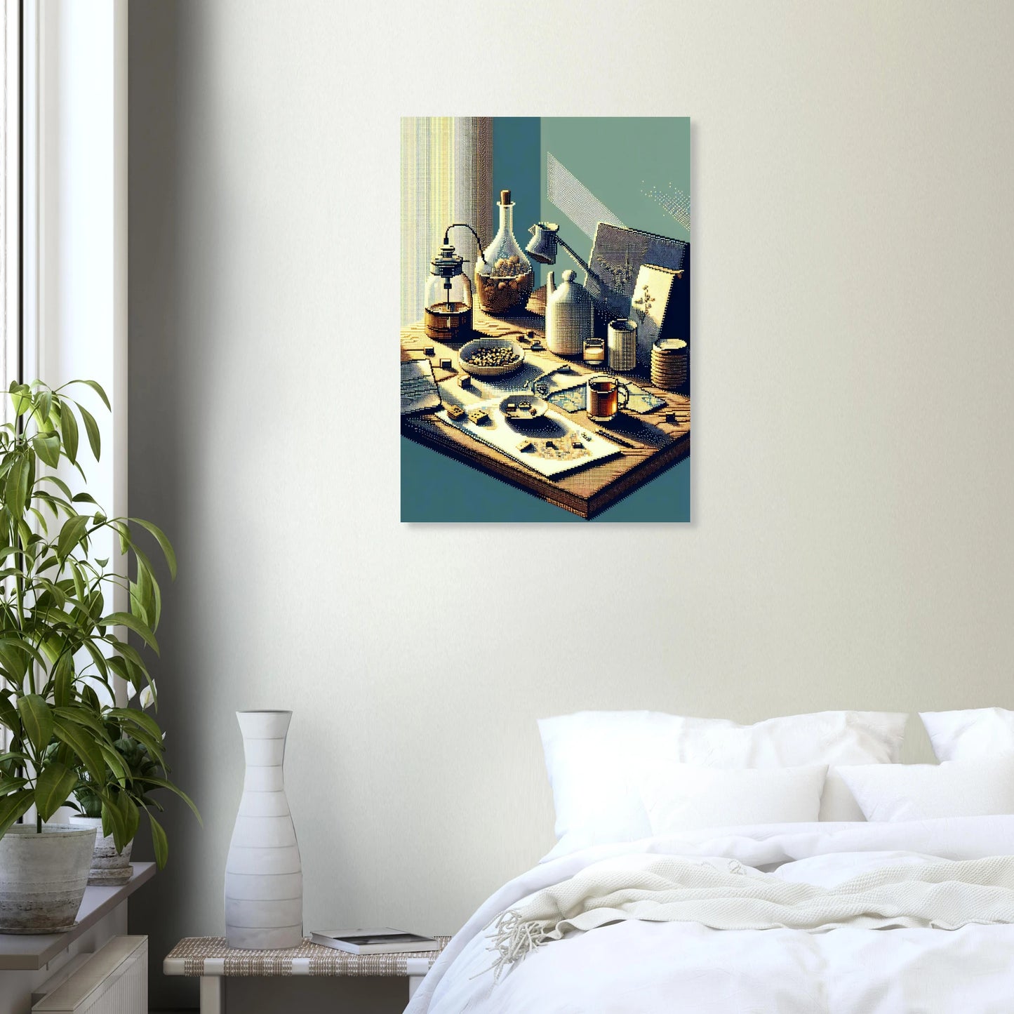 Affiche Vakiart : Mosaïque Quotidienne maquette