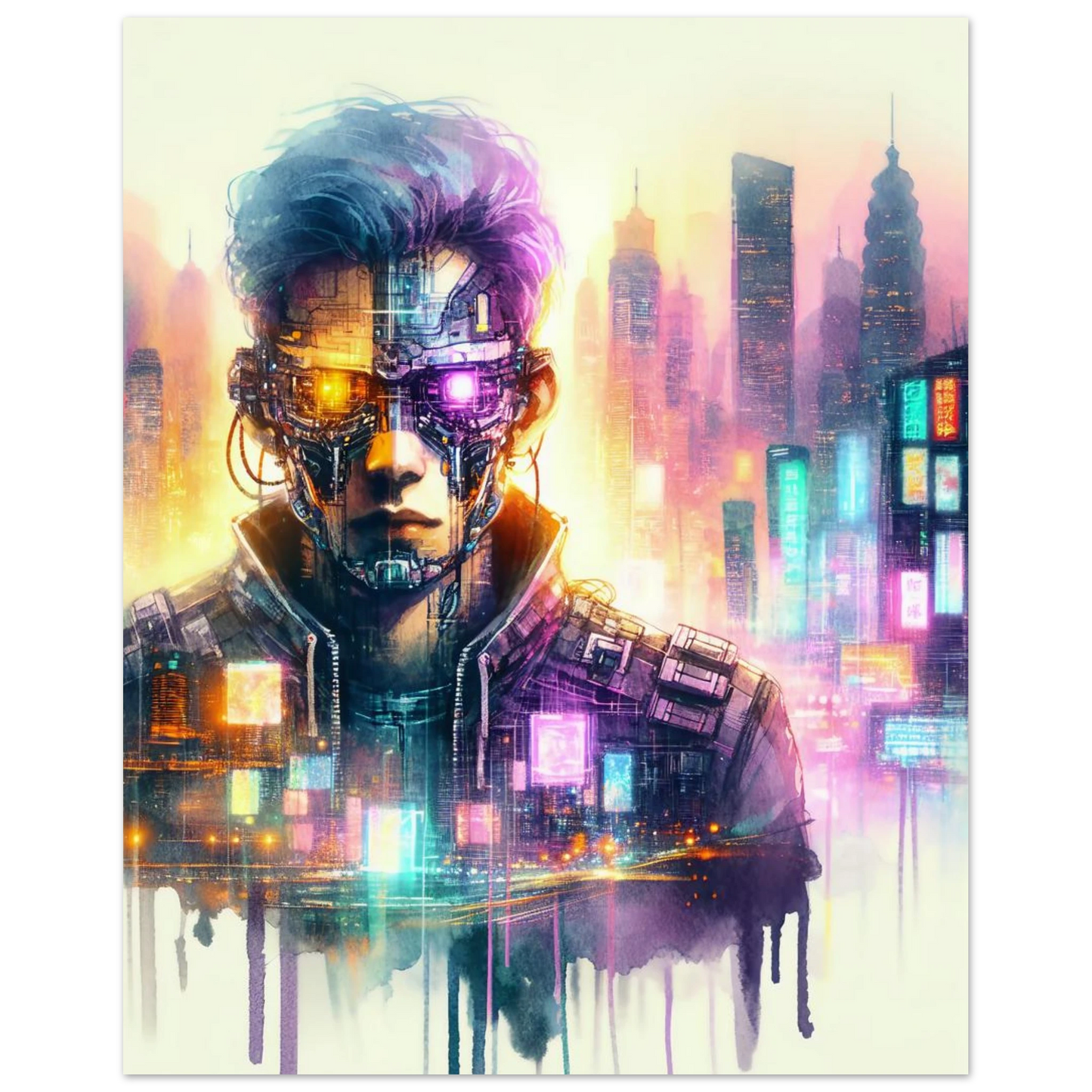 Affiche Vakiart : CyberFutur maquette