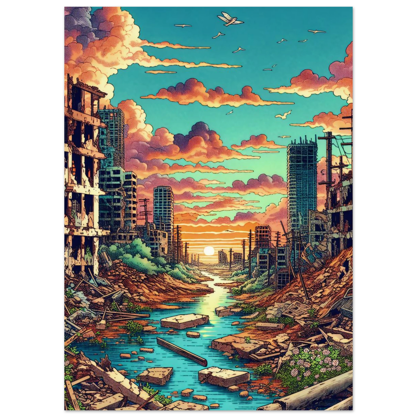 Poster Vakiart : Après l'Apocalypse maquette