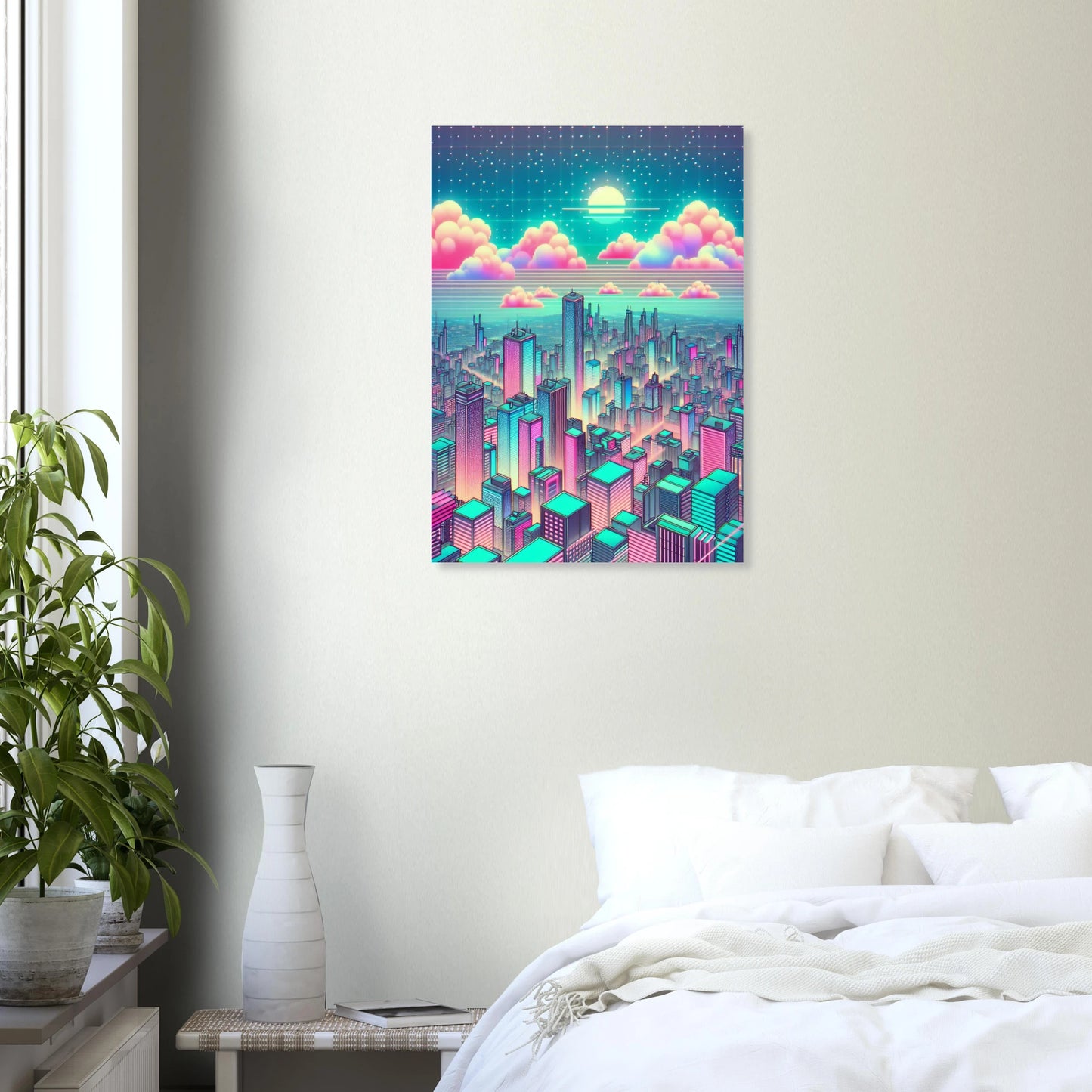 Affiche Vakiart : Néon Étoilé maquette