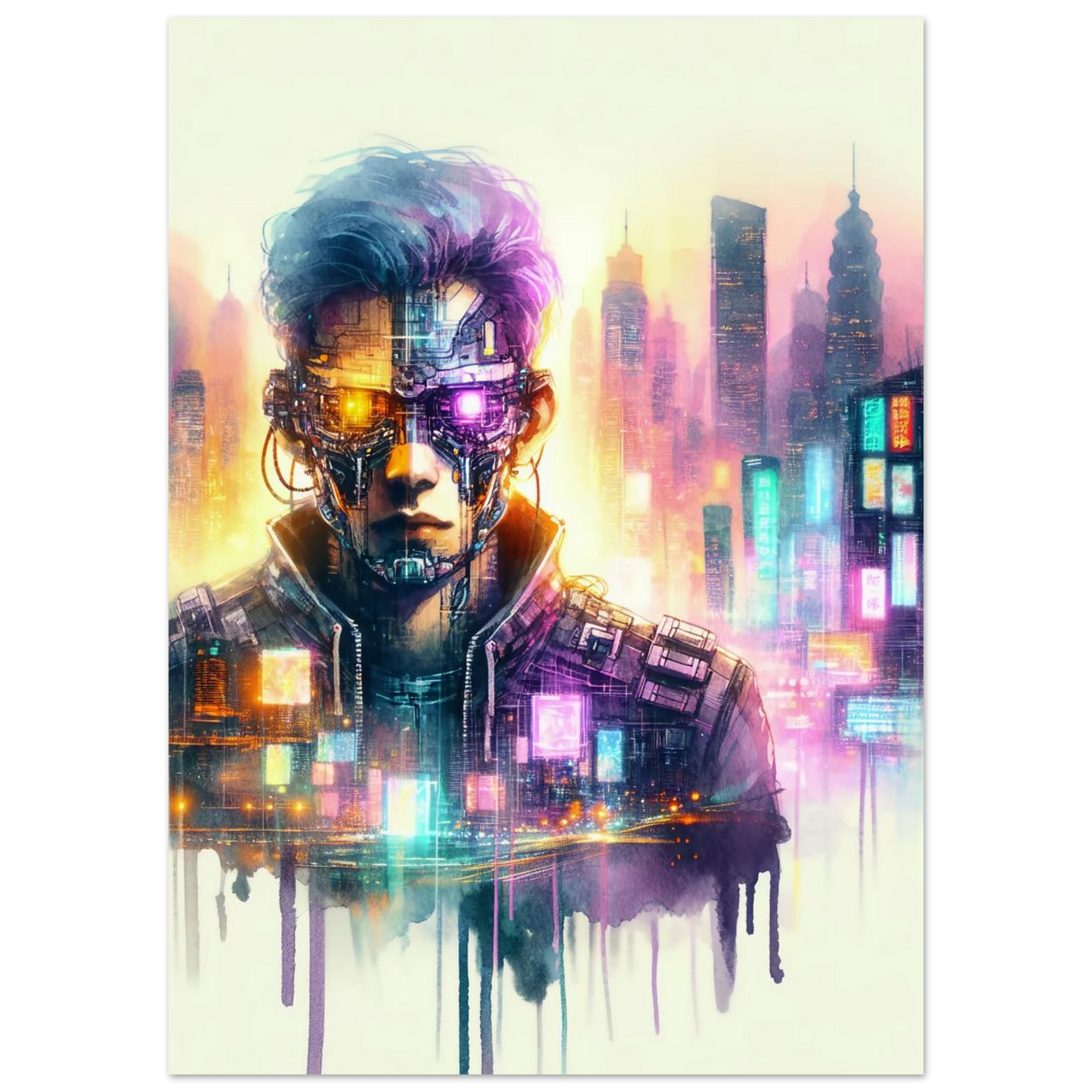Poster Vakiart : CyberFutur maquette