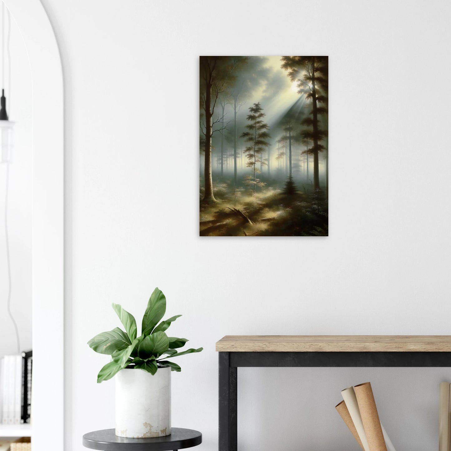 Affiche Forêt Mystique