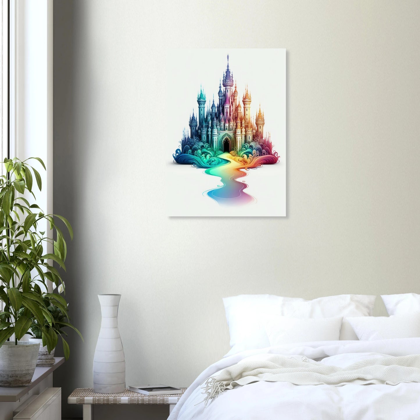 Affiche Vakiart : Château Évanescent maquette
