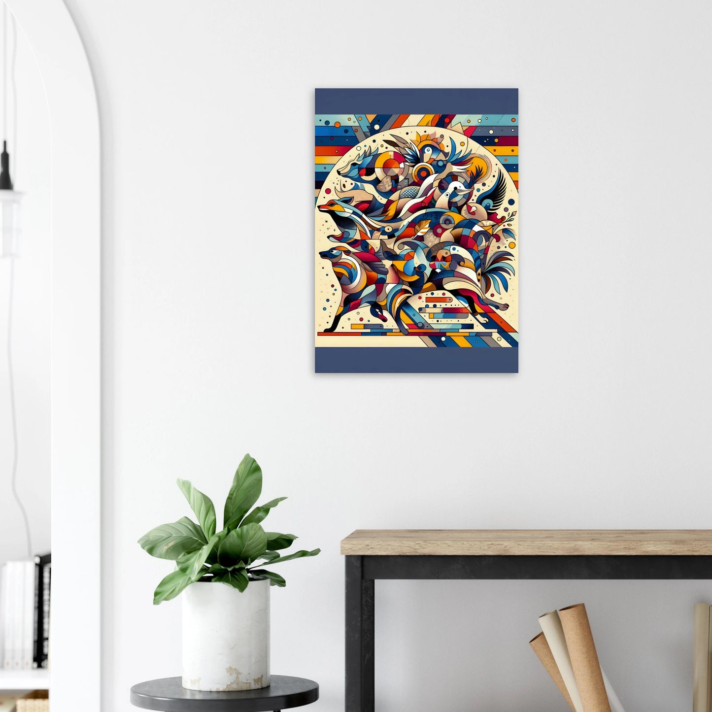 Affiche Vakiart : Vibrance Sauvage maquette